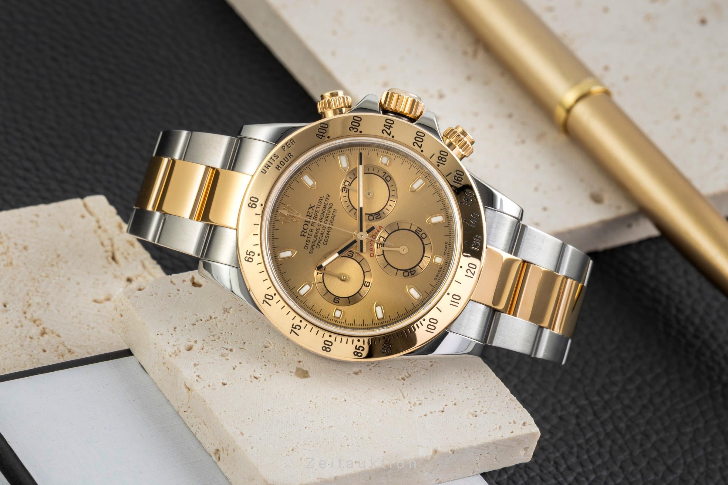 Rolex Daytona chronograph steel / gold automatic men's watch 116523  [2602965]