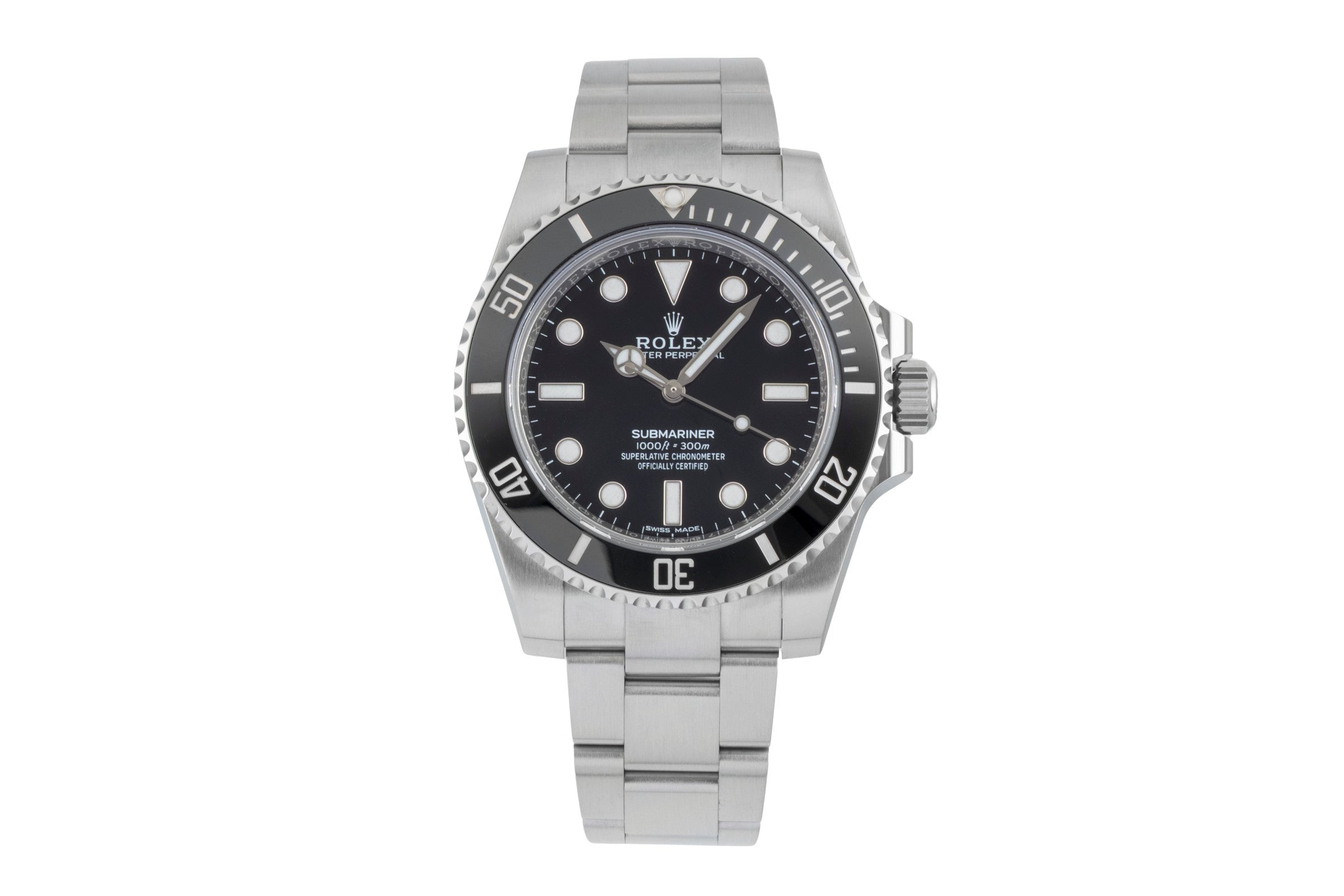 Rolex Submariner steel automatic men's watch 114060  [2602968]