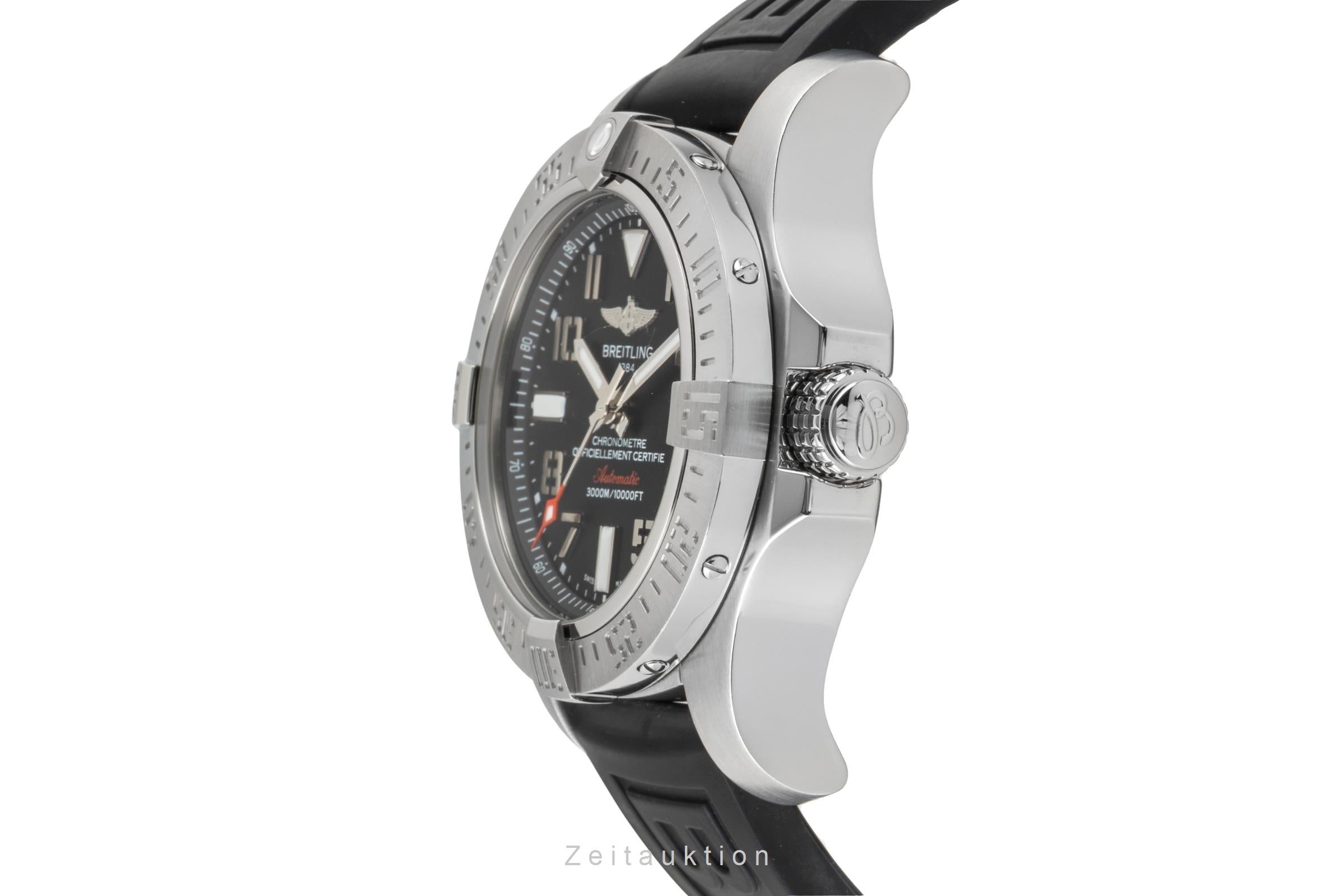 Breitling Super Avenger II acier automatique montre pour hommes A17331  [2602971]