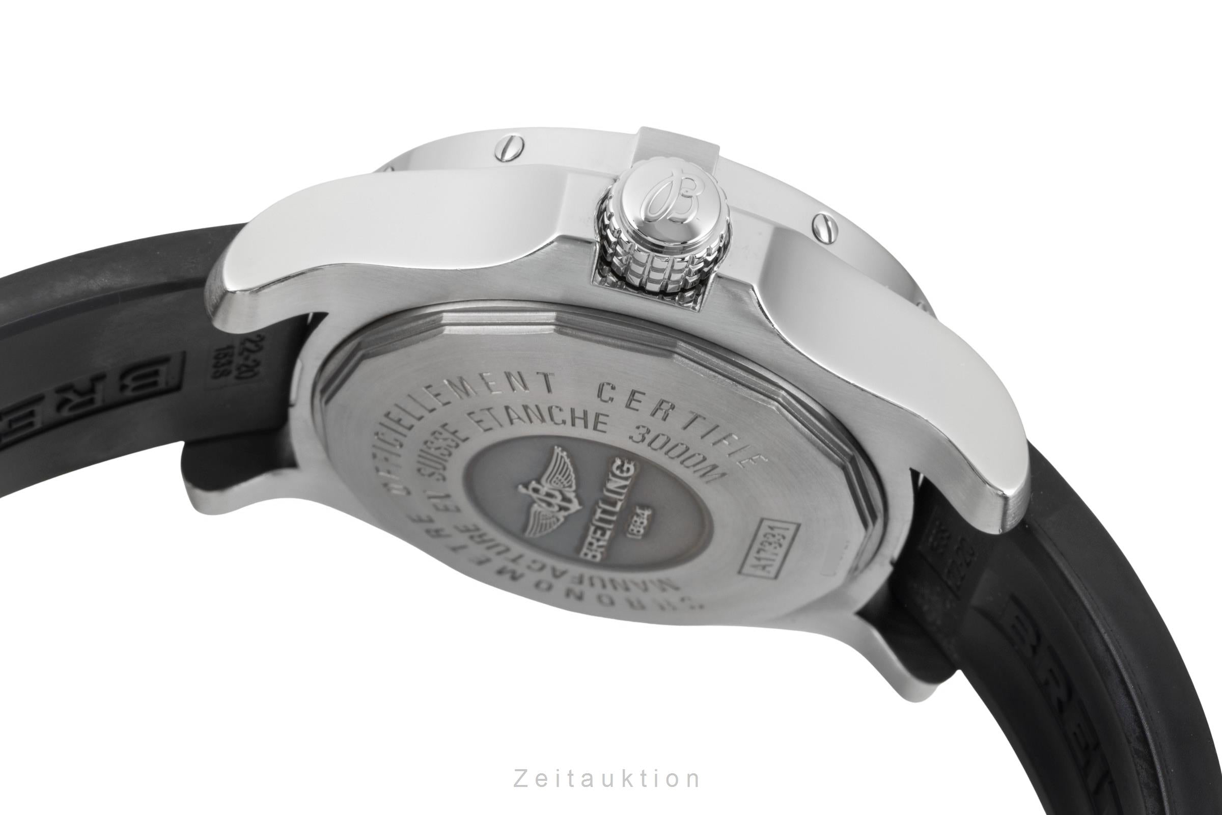 Breitling Super Avenger II acier automatique montre pour hommes A17331  [2602971]
