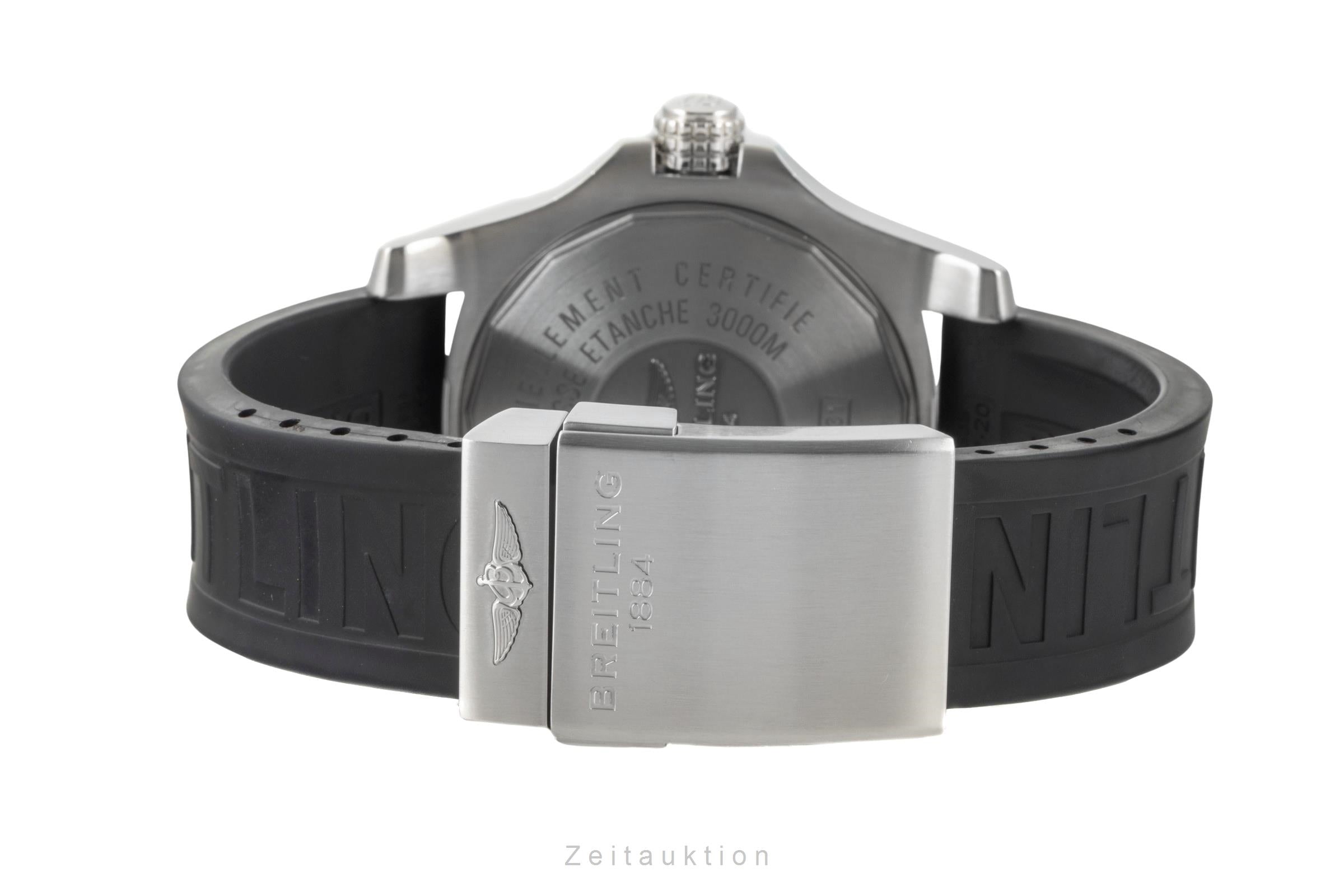 Breitling Super Avenger II steel automatic Kal. B17 Ref. A17331