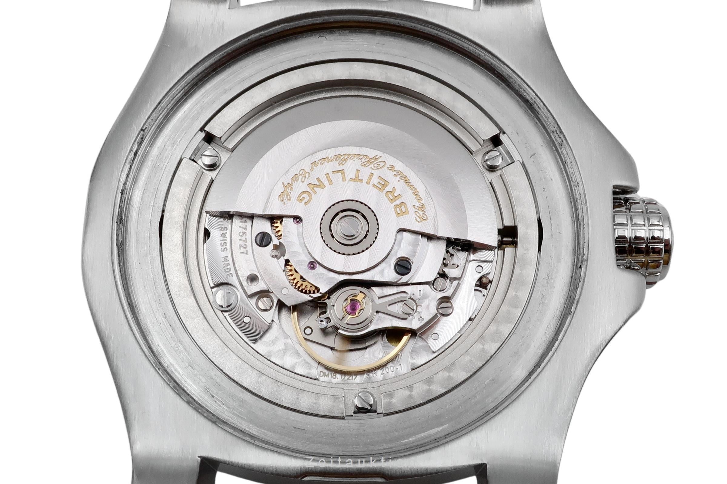 Breitling Super Avenger II acier automatique montre pour hommes A17331  [2602971]