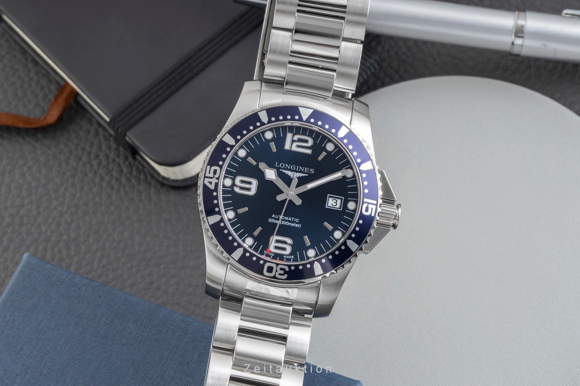 Longines Hydro Conquest acciaio automatismo orologio da uomo L3.642.4  [2602974]