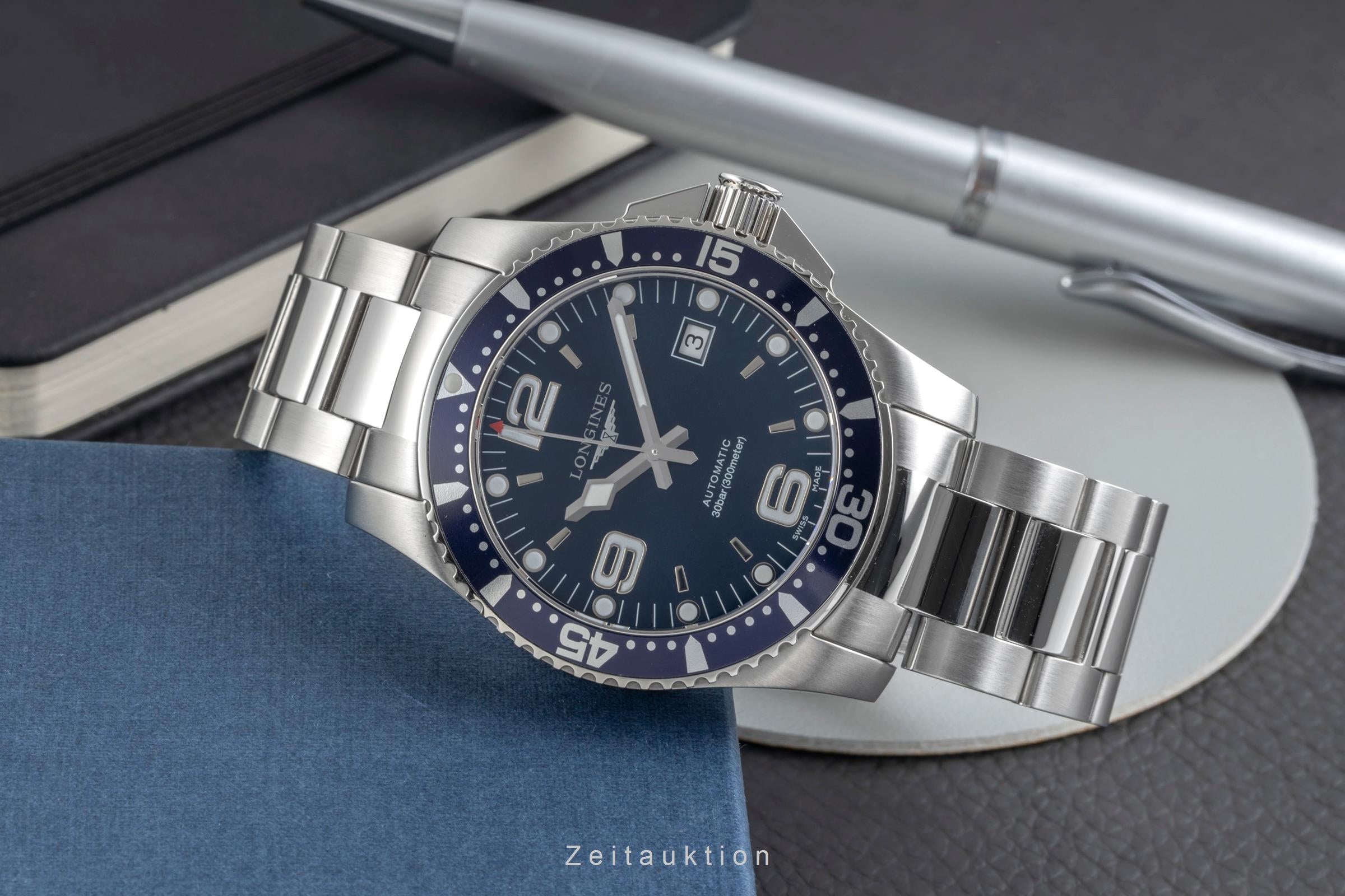 Longines Hydro Conquest acciaio automatismo orologio da uomo L3.642.4  [2602974]