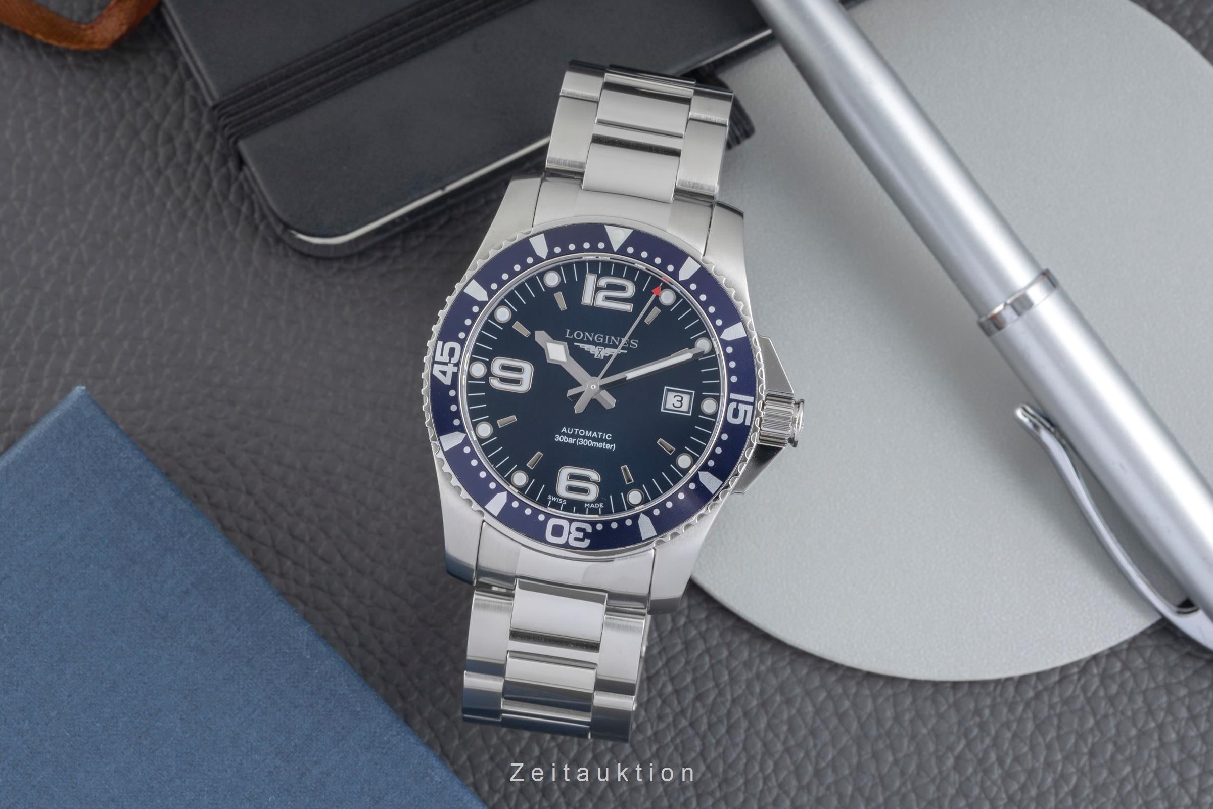 Longines Hydro Conquest acciaio automatismo orologio da uomo L3.642.4  [2602974]
