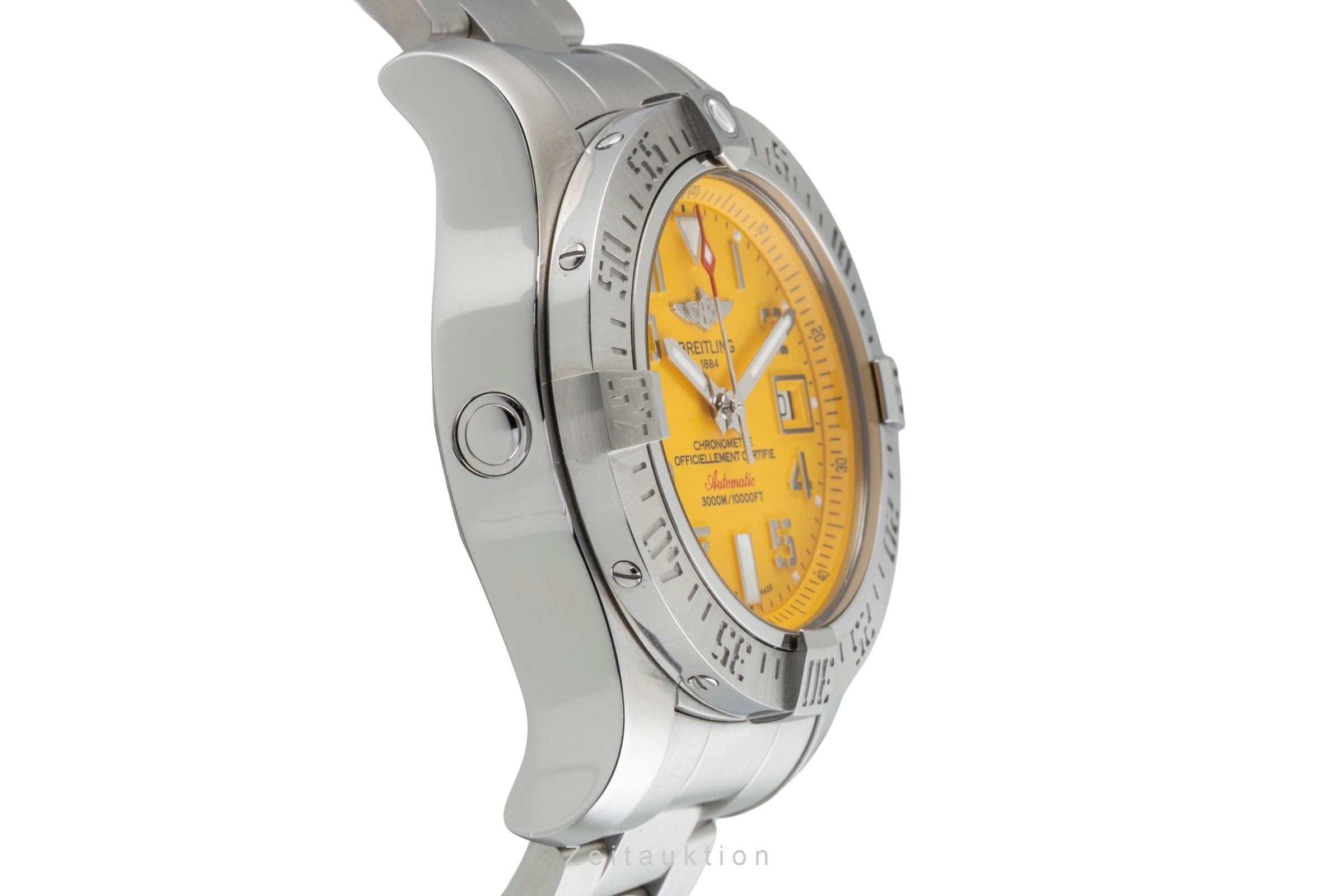 Breitling Avenger II Seawolf Stahl Automatik Herren Ref. A1733110 B&P 2018 [2602975]