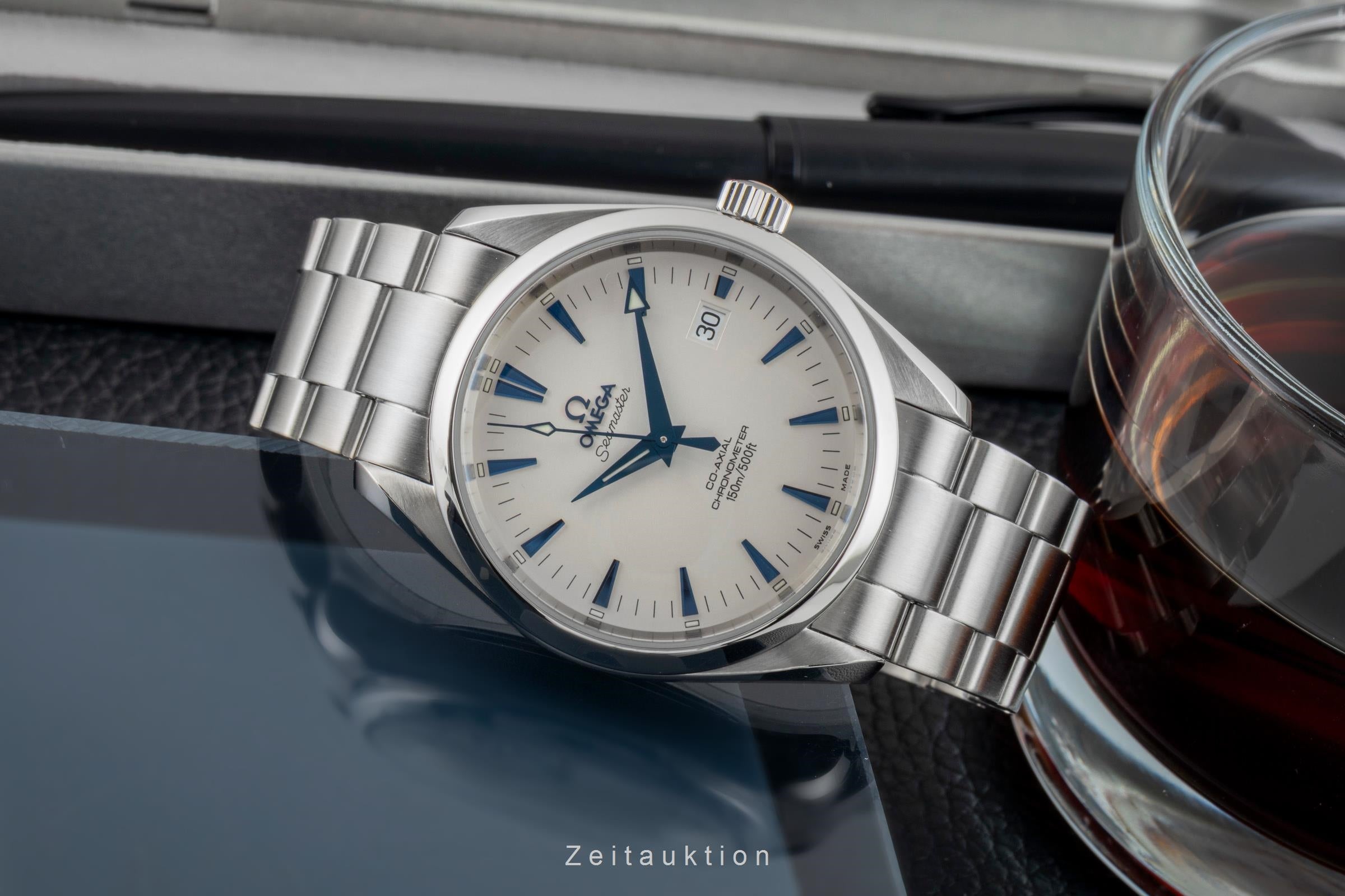 Omega Seamaster acero automático reloj para caballeros 2503.33.00  [2602982]