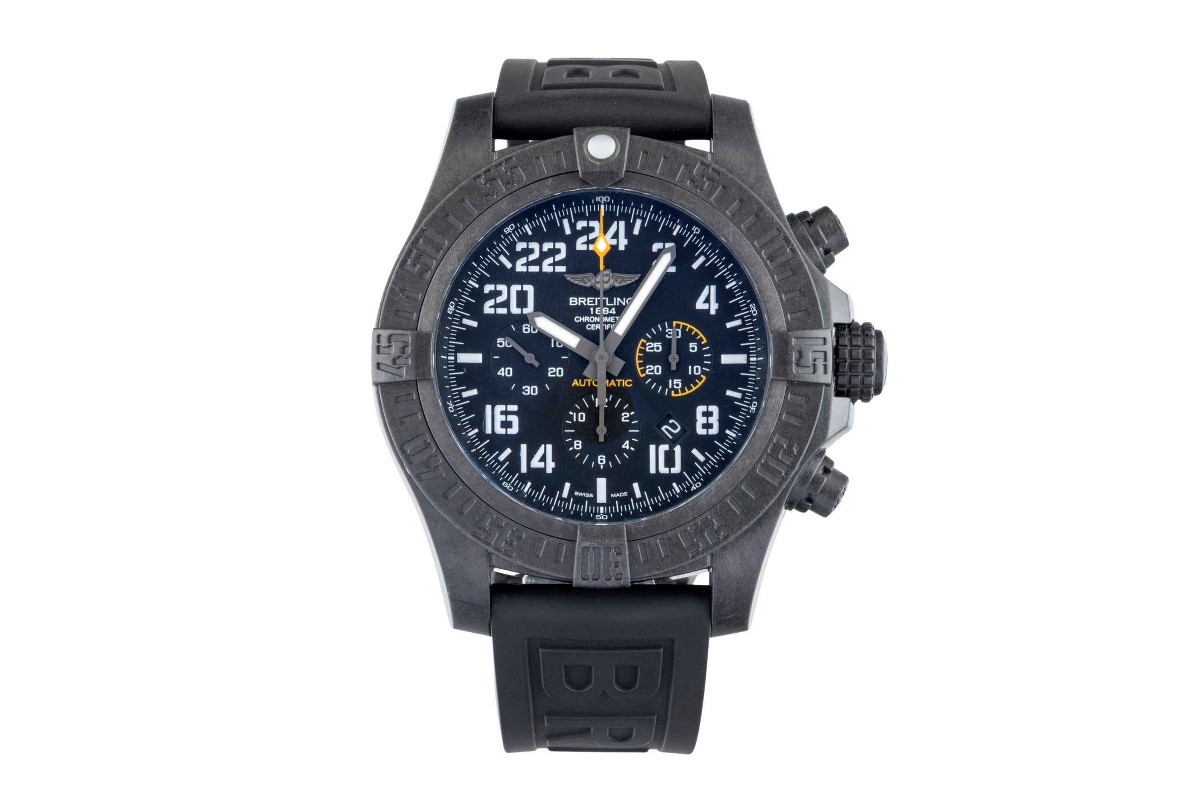Breitling Avenger Hurricane Chronograph Breitlight Automatik XB1210E4 B&P  [2602987]