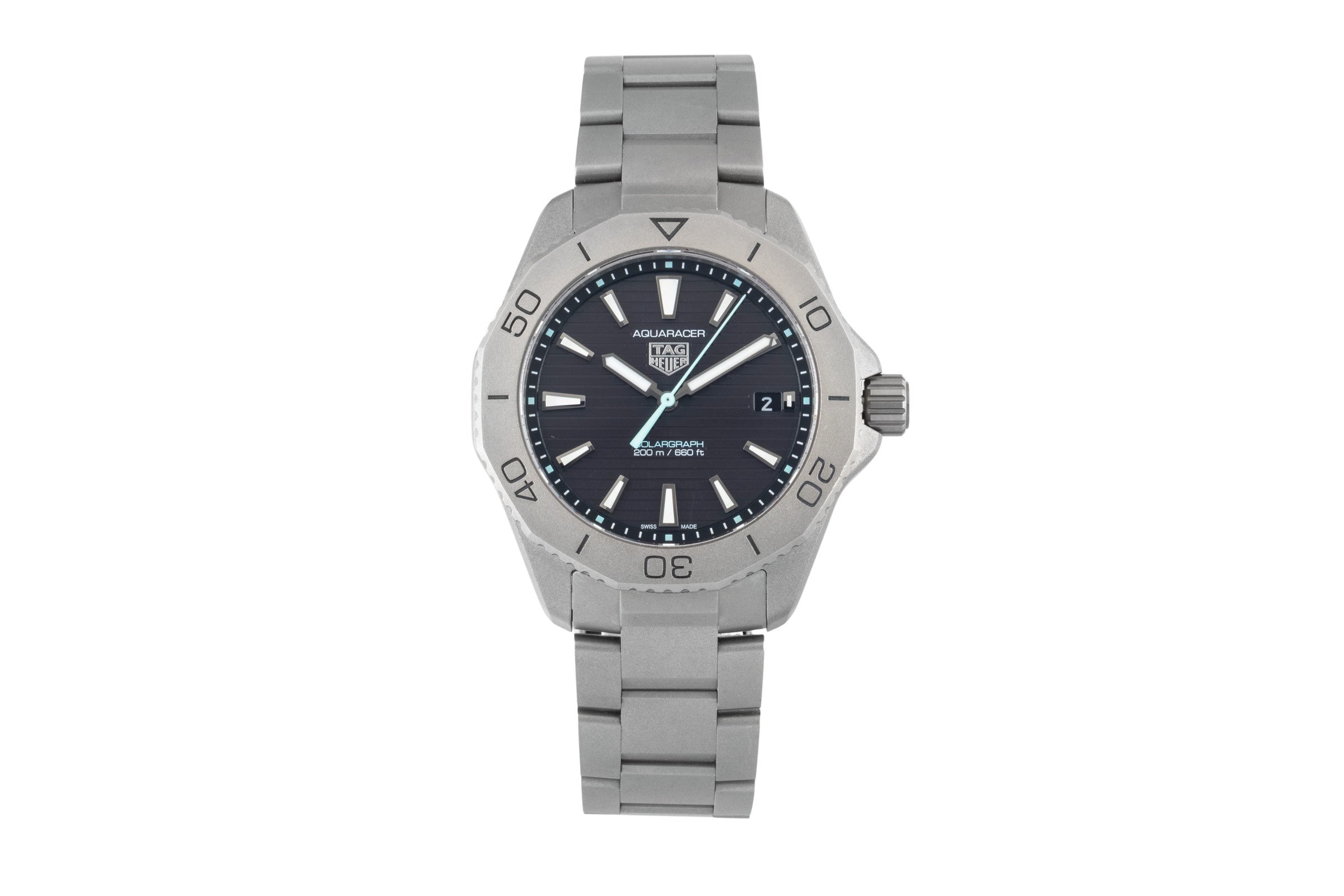 TAG Heuer AQUARACER クロノグラフ 腕時計 本体 Tag Heuer Aquaracer titanium quartz Kal. TH50-00 Ref. WBP1180