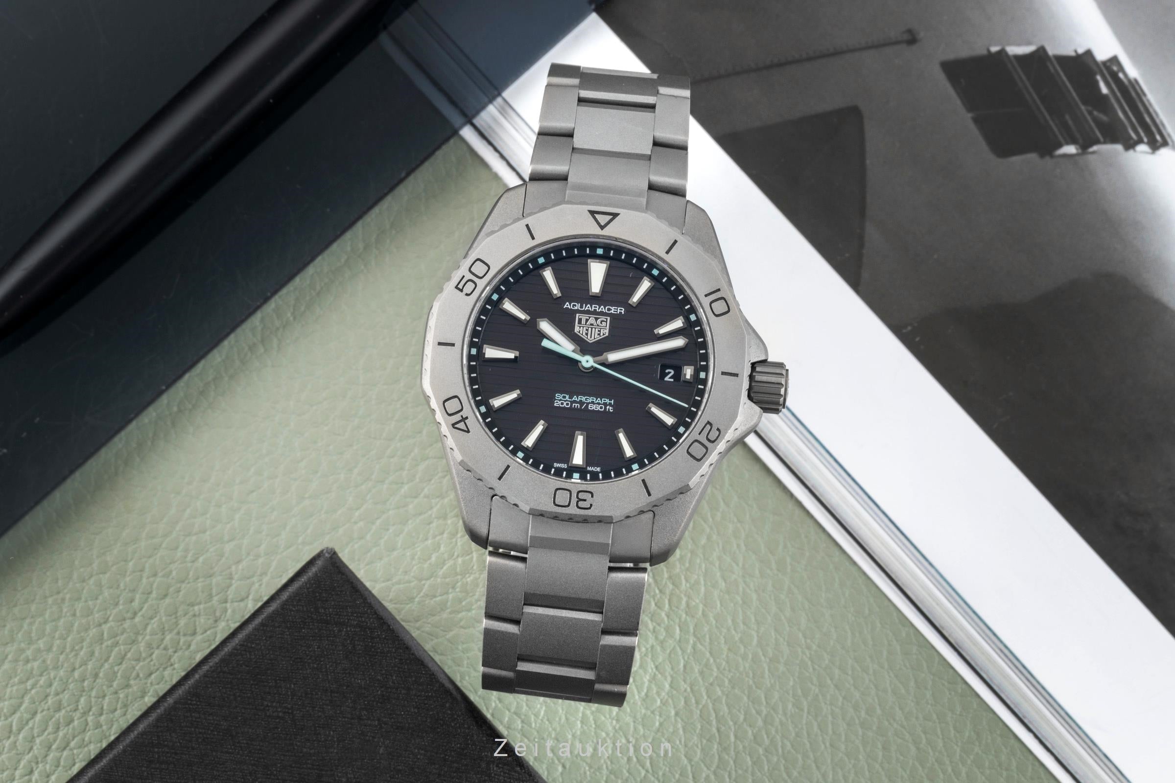 Tag Heuer Aquaracer titanium quartz men's watch WBP1180.BF0000  [2602988]