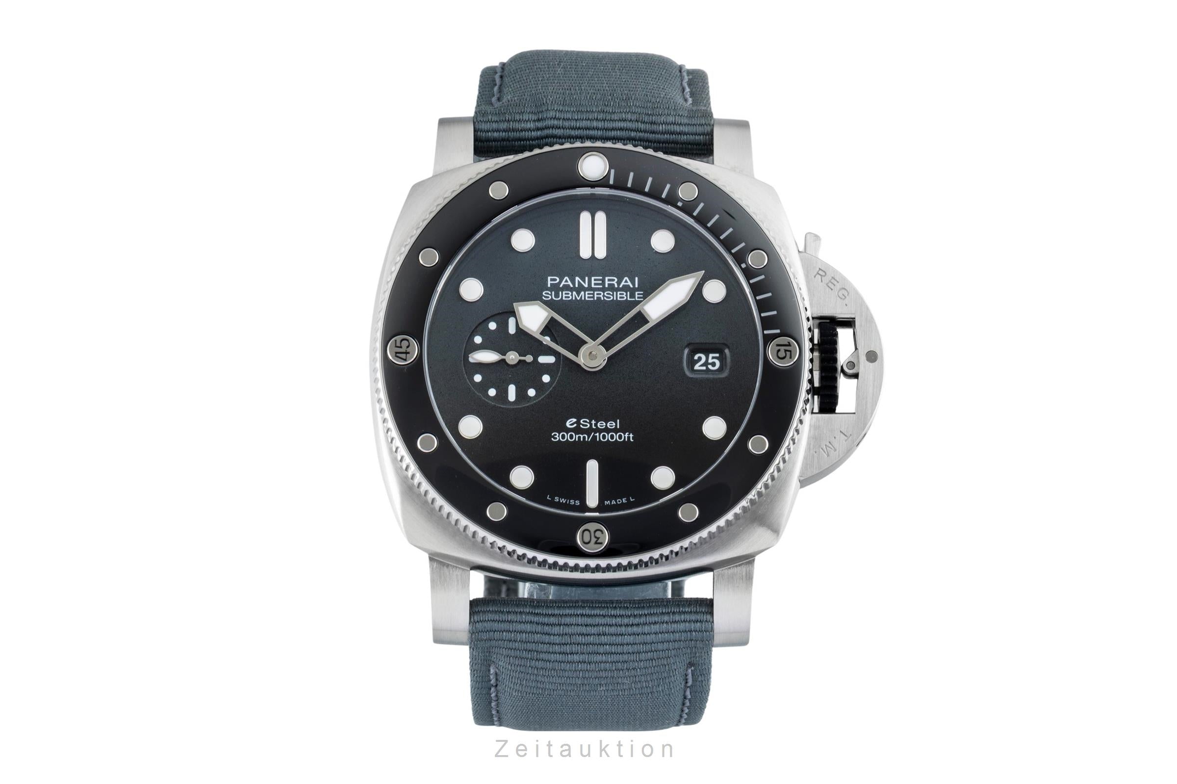 Panerai Submersible steel automatic men's watch PAM01288 LP: 11800EUR  [2602991]