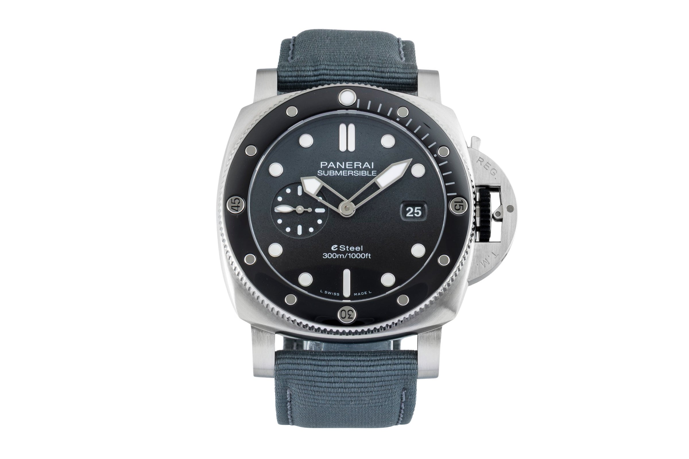 Panerai Submersible steel automatic men's watch PAM01288 LP: 11800EUR  [2602991]