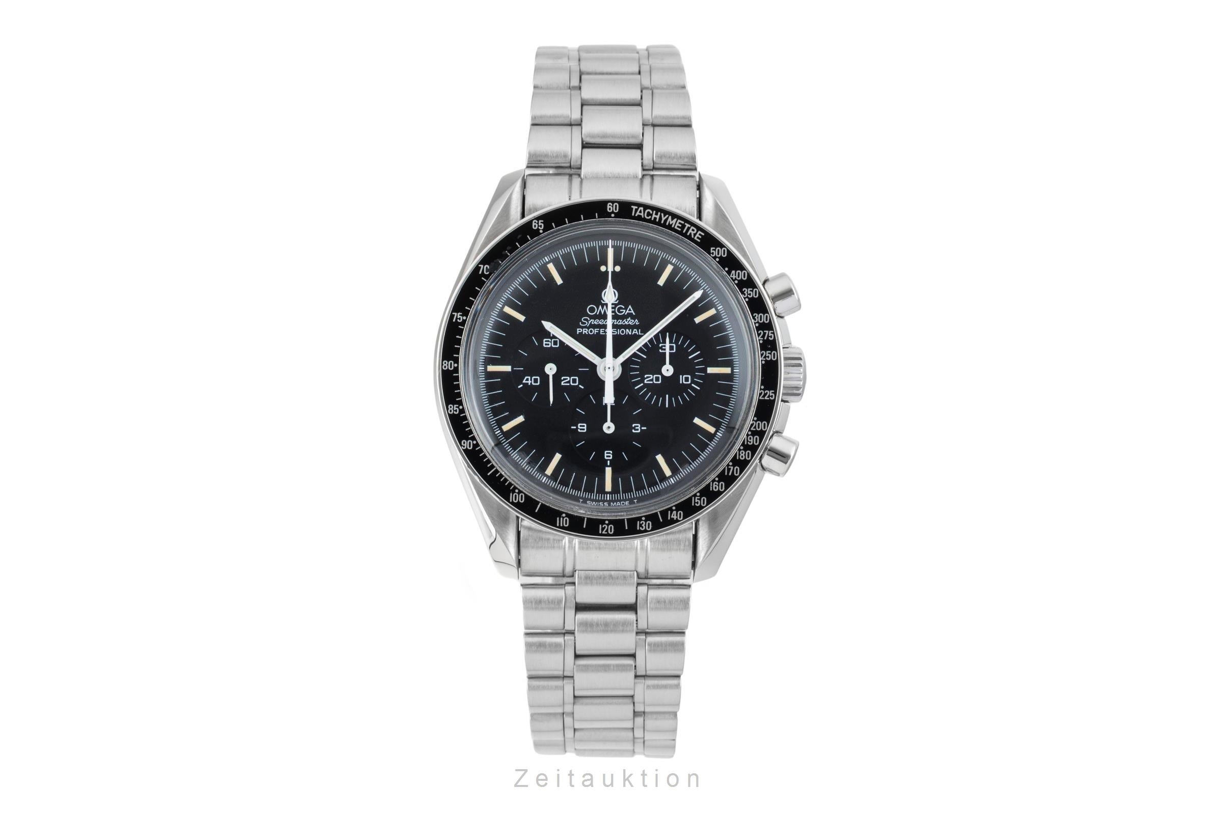 Omega Speedmaster Moonwatch Chronograph Stahl Handaufzug Ref. 3590.50.00 B&P [2602995]