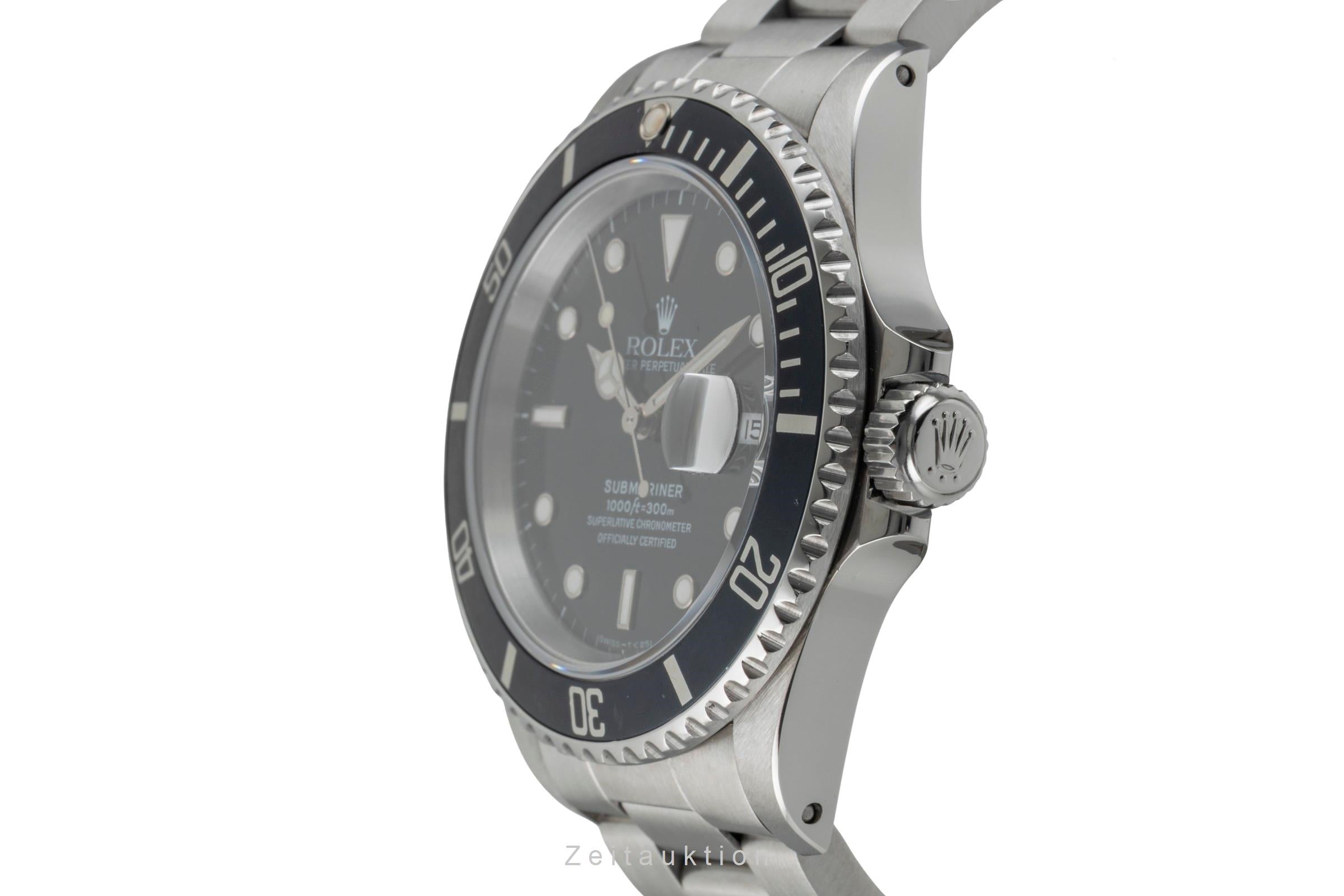 Rolex Submariner acier automatique montre pour hommes 16610  [2602996]