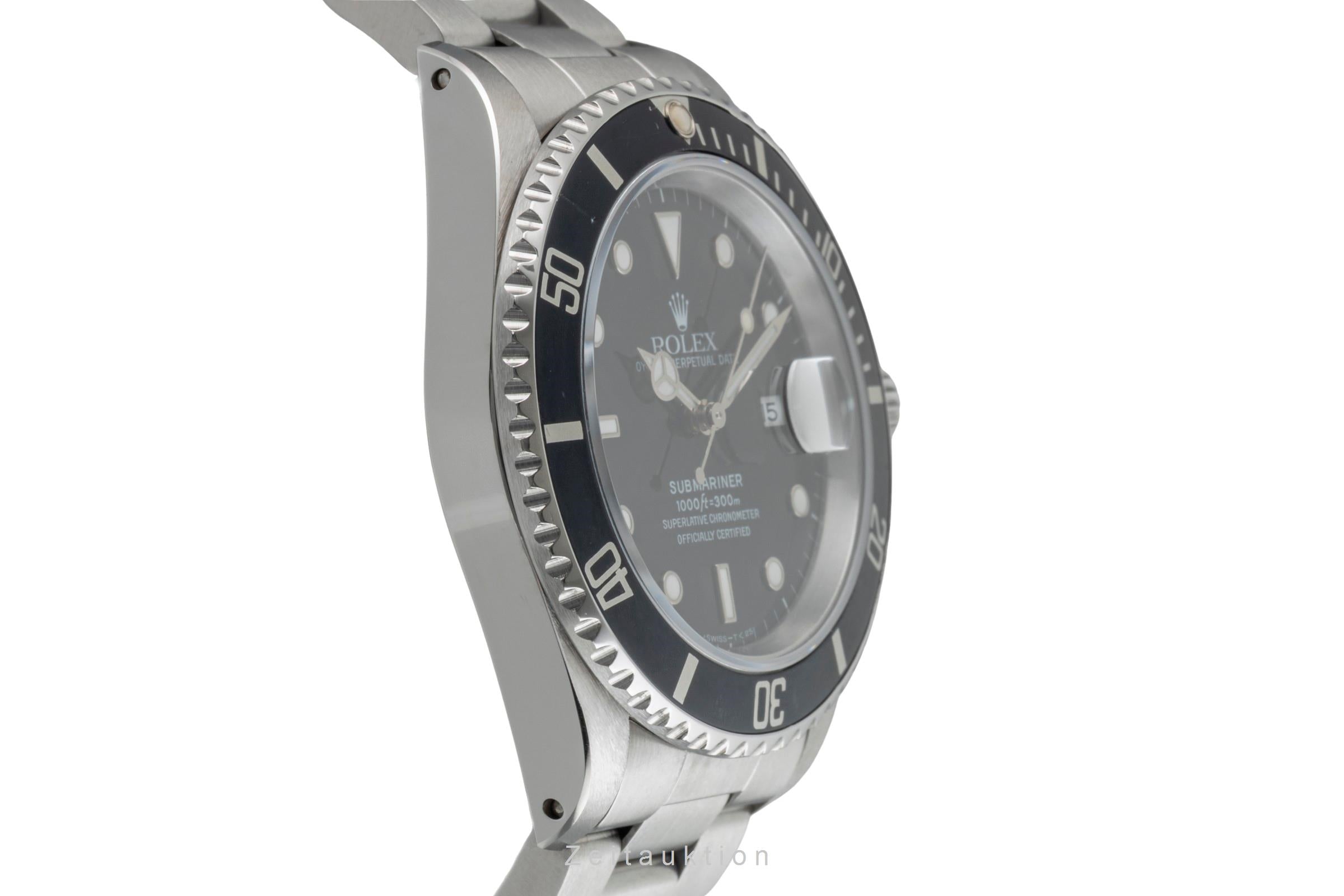 Rolex Submariner acier automatique montre pour hommes 16610  [2602996]