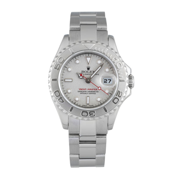 Rolex Yacht-Master acero / platino automático reloj para damas  169622  [2602998]