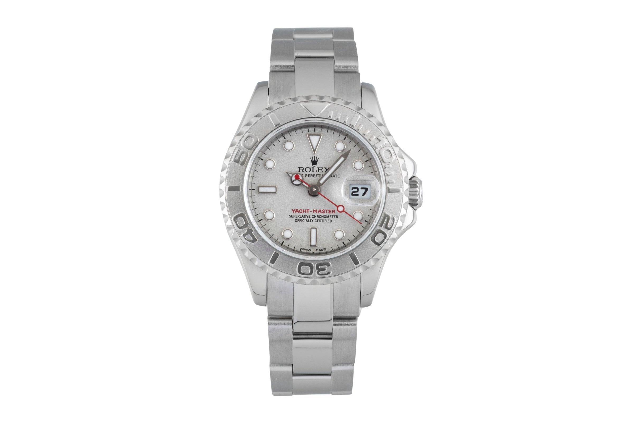 Rolex Yacht-Master steel / platinium automatic women's watch 169622  [2602998]