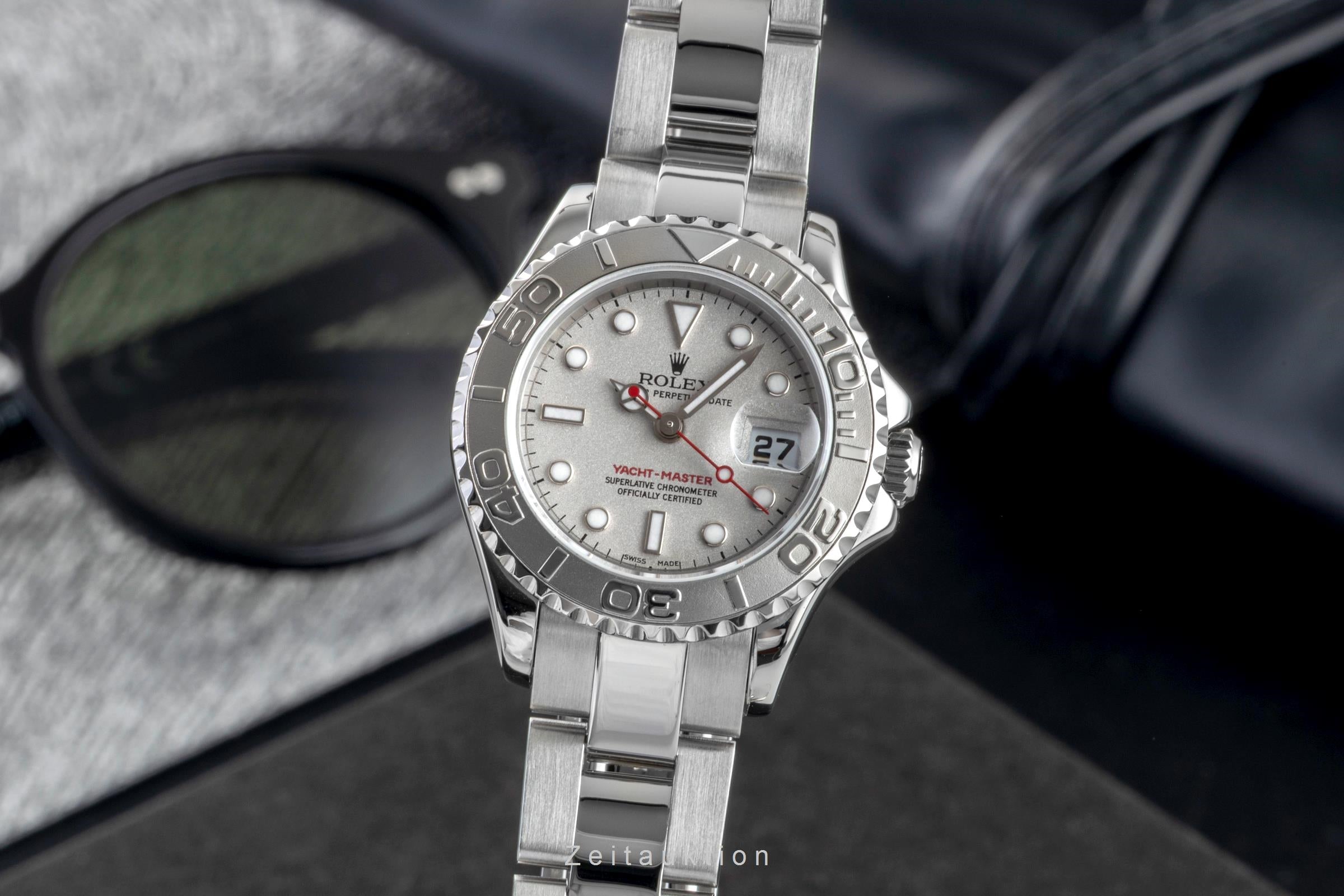 Rolex Yacht-Master steel / platinium automatic women's watch 169622  [2602998]