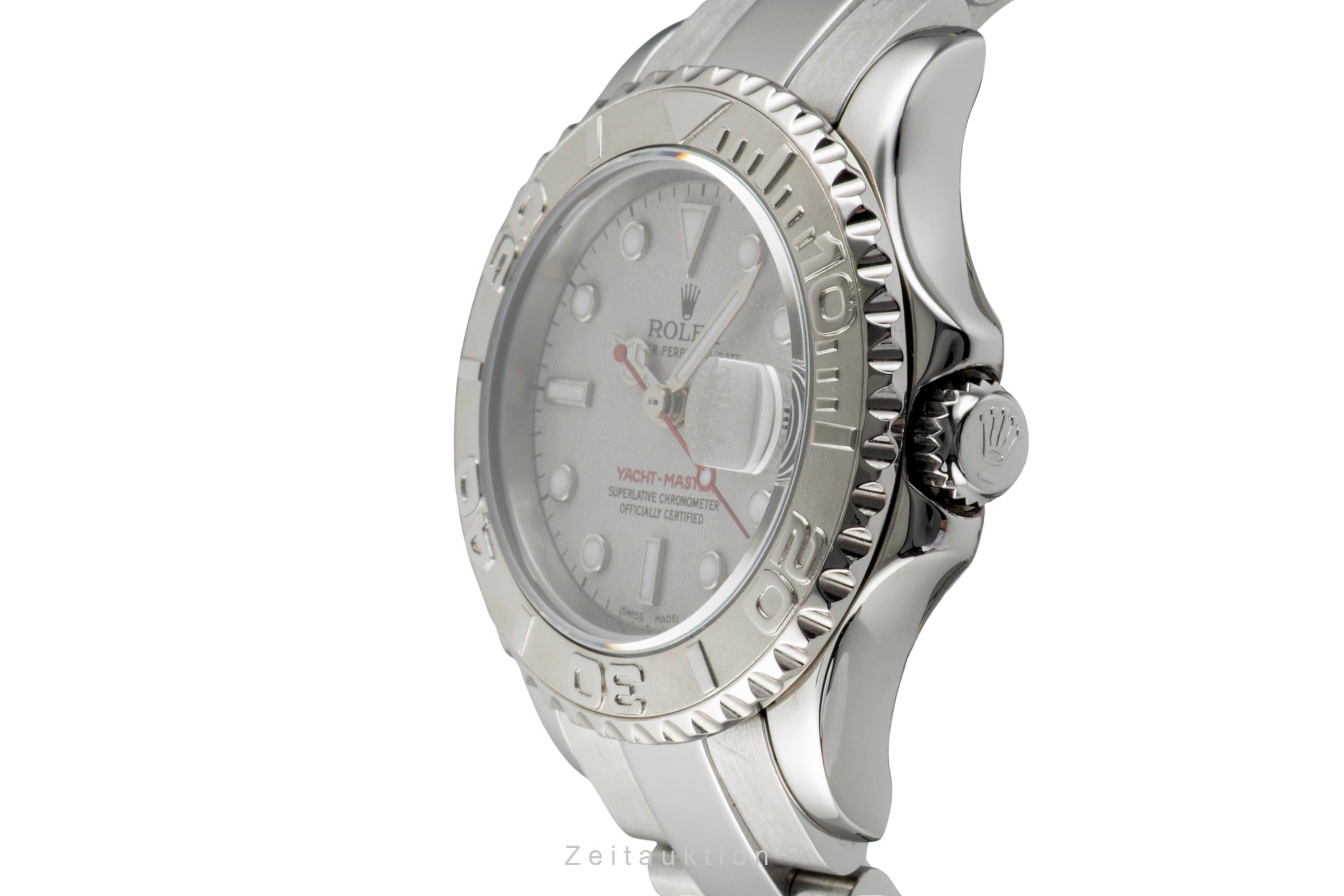 Rolex Yacht-Master acero / platino automático reloj para damas  169622  [2602998]