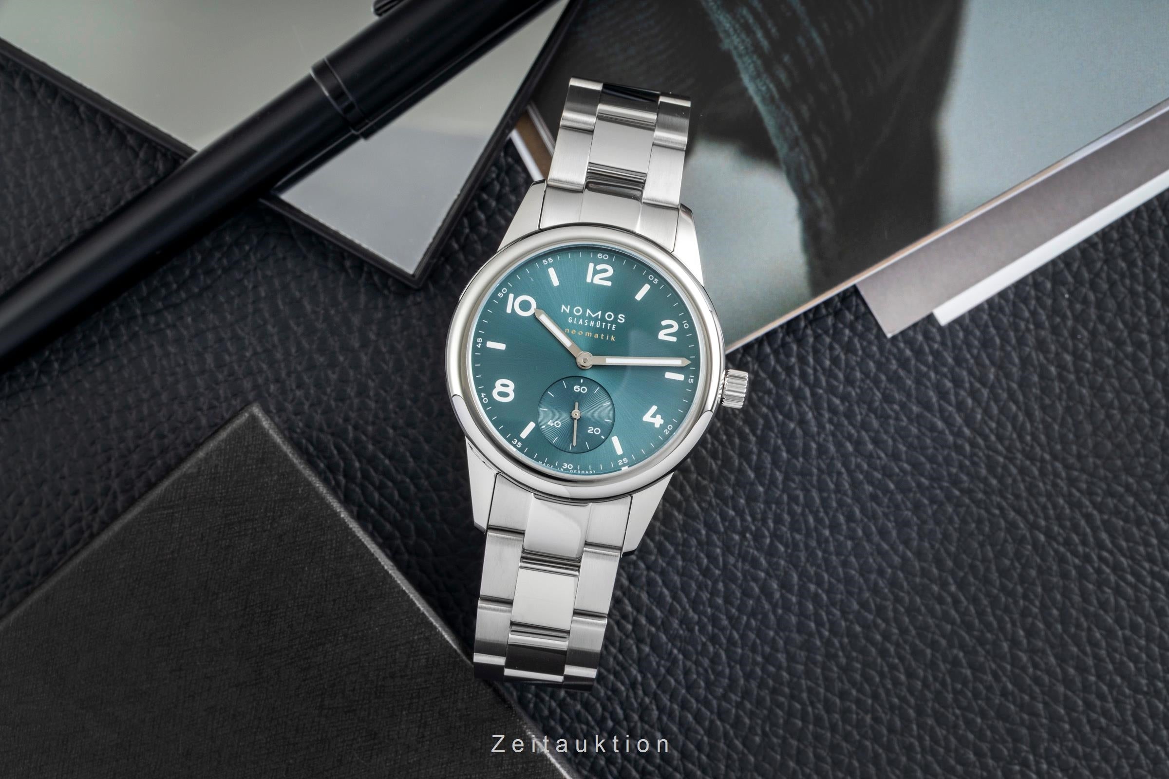 Nomos Club acero automático reloj para caballeros 746 LP: 3160EUR  [2602999]