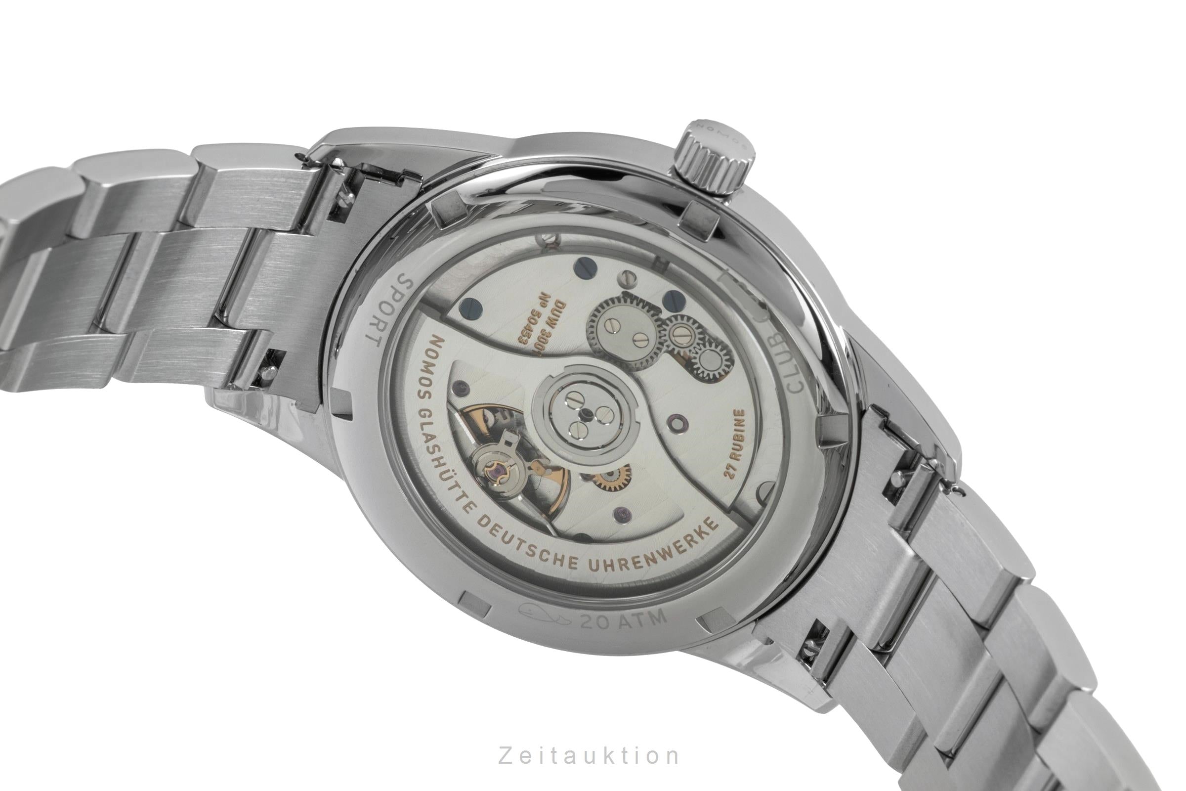 Nomos Club acero automático reloj para caballeros 746 LP: 3160EUR  [2602999]