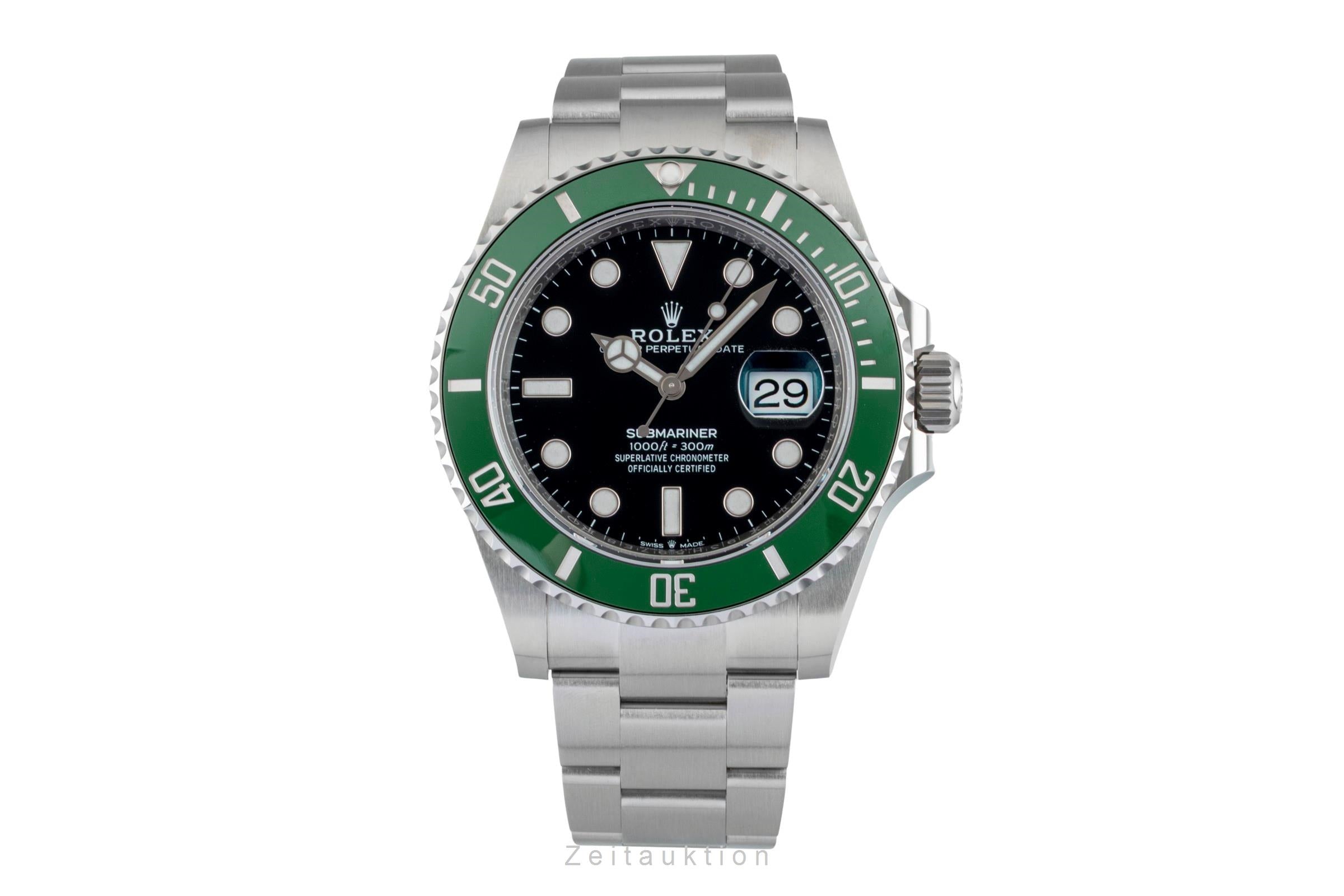 Rolex Submariner steel automatic men's watch 126610LV  [2603000]