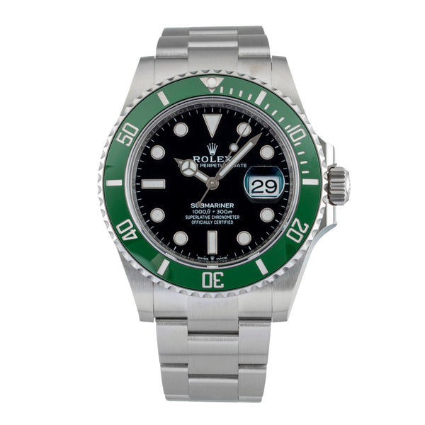 Rolex Submariner steel automatic men's watch 126610LV  [2603000]