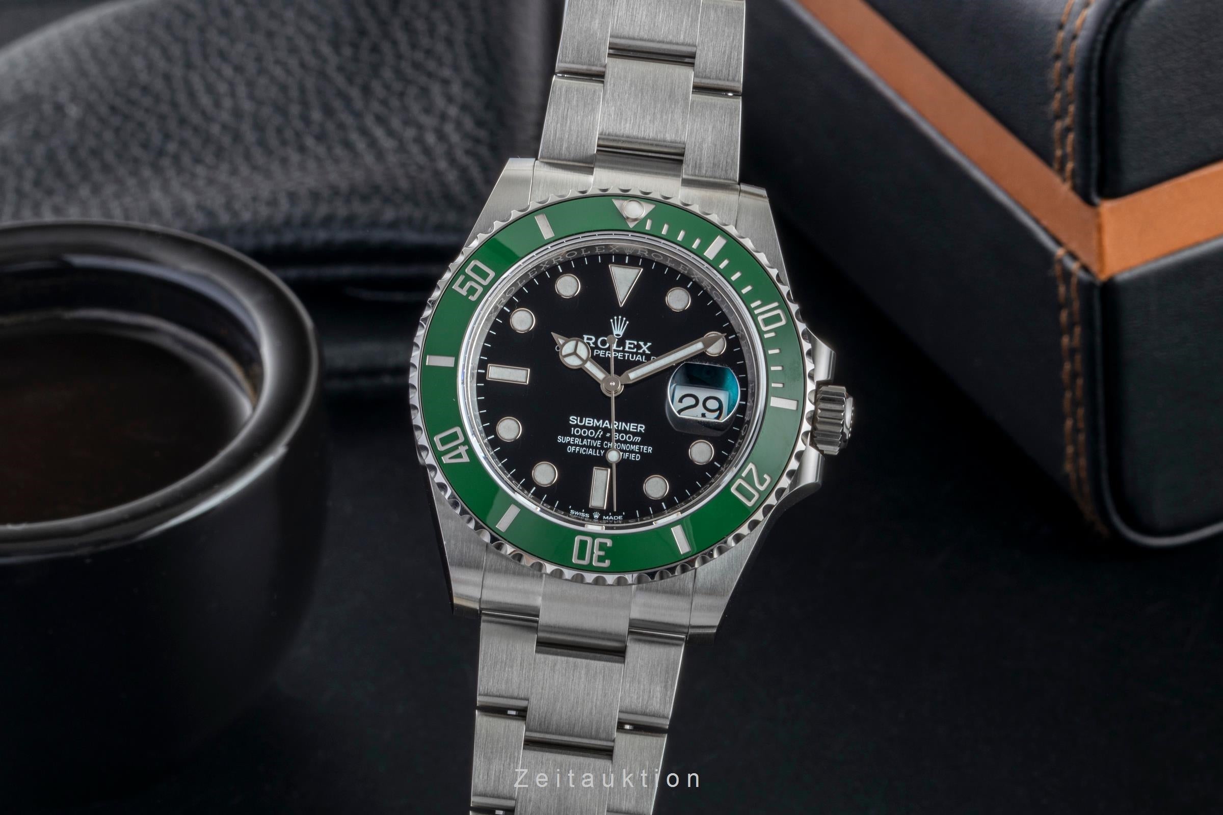 Rolex Submariner steel automatic men's watch 126610LV  [2603000]