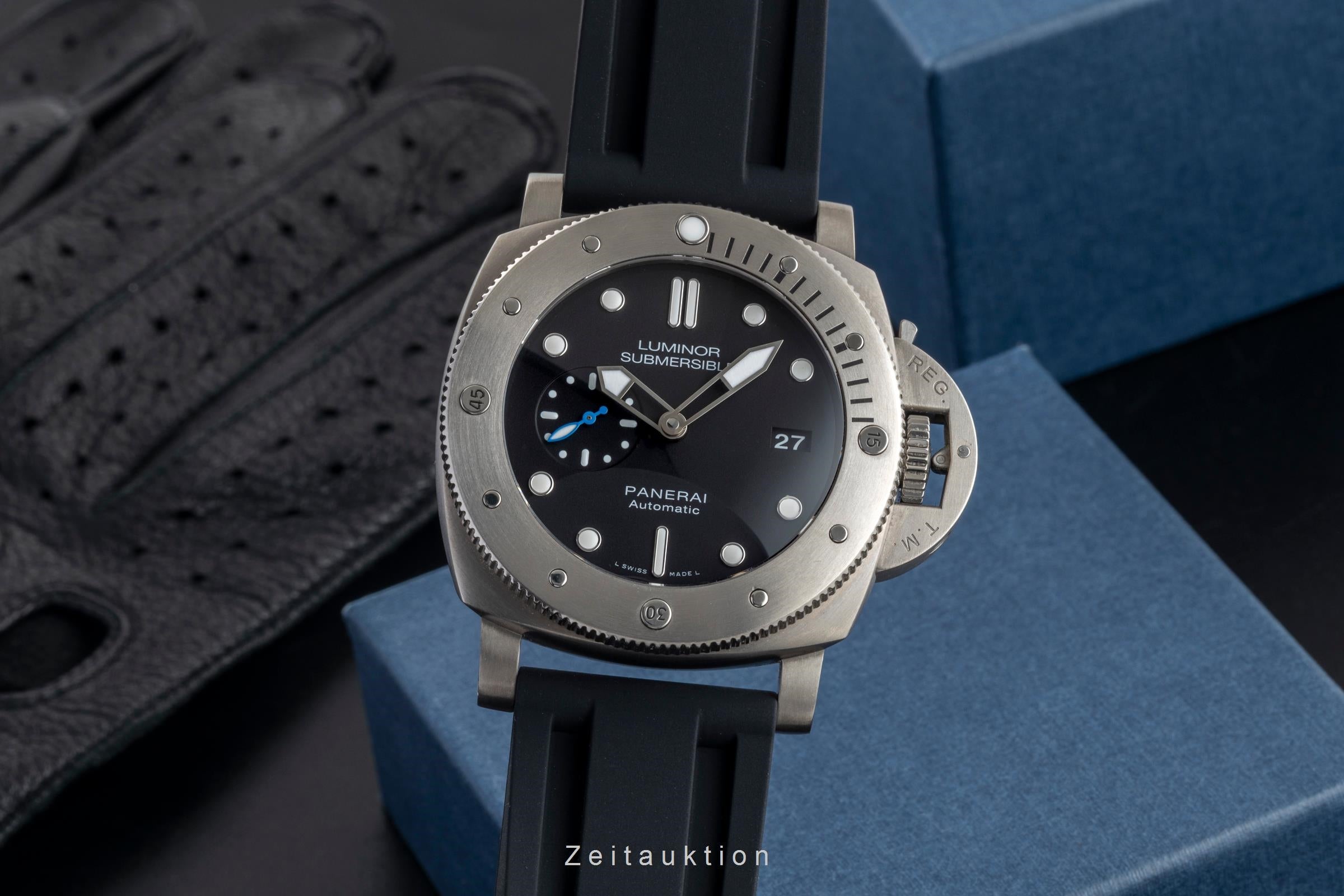 Panerai Submersible Titan 47mm Automatik Herrenuhr Ref. PAM01305 Papiere 2018 [2603001]