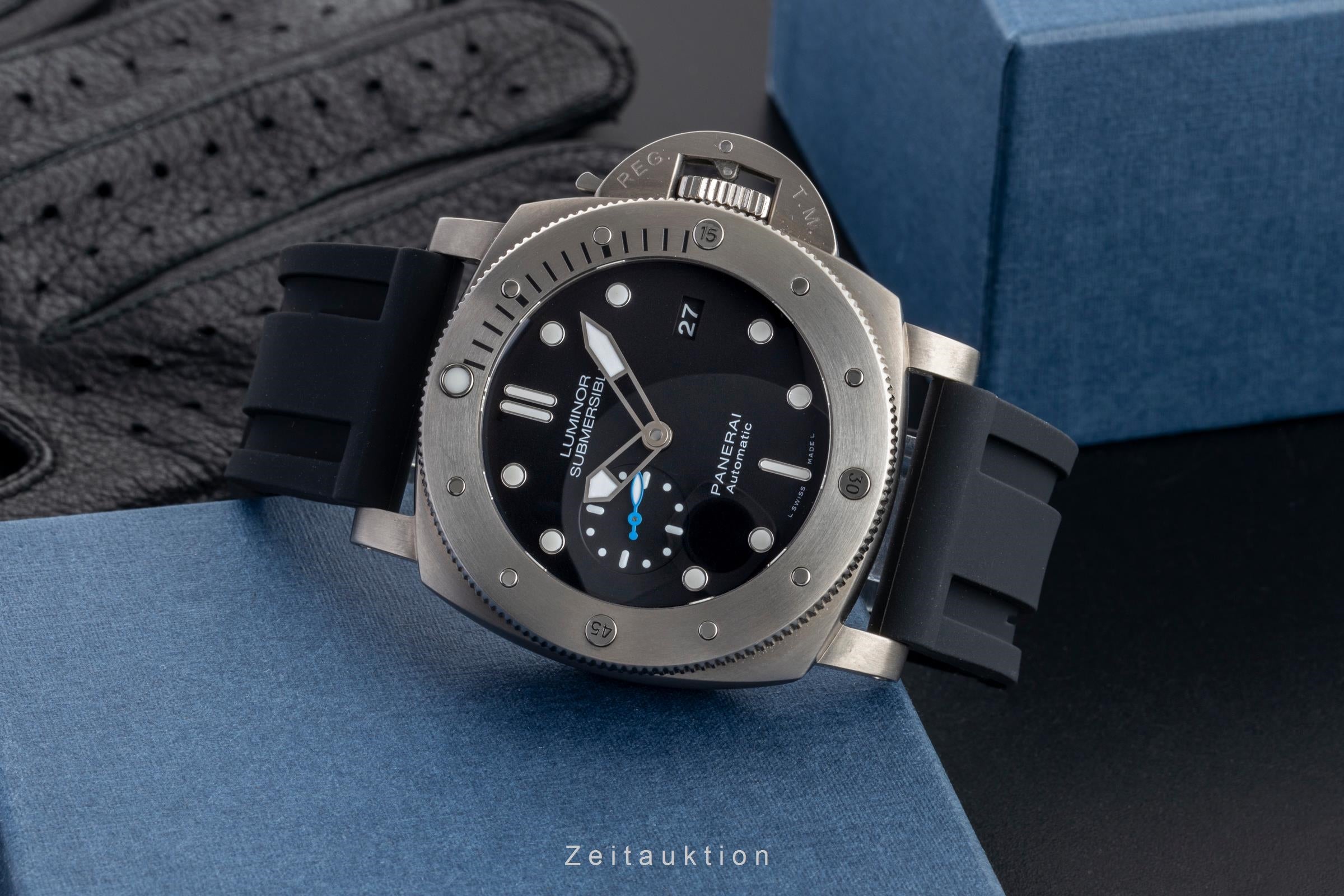 Panerai Submersible titane  automatique montre pour hommes PAM01305  [2603001]