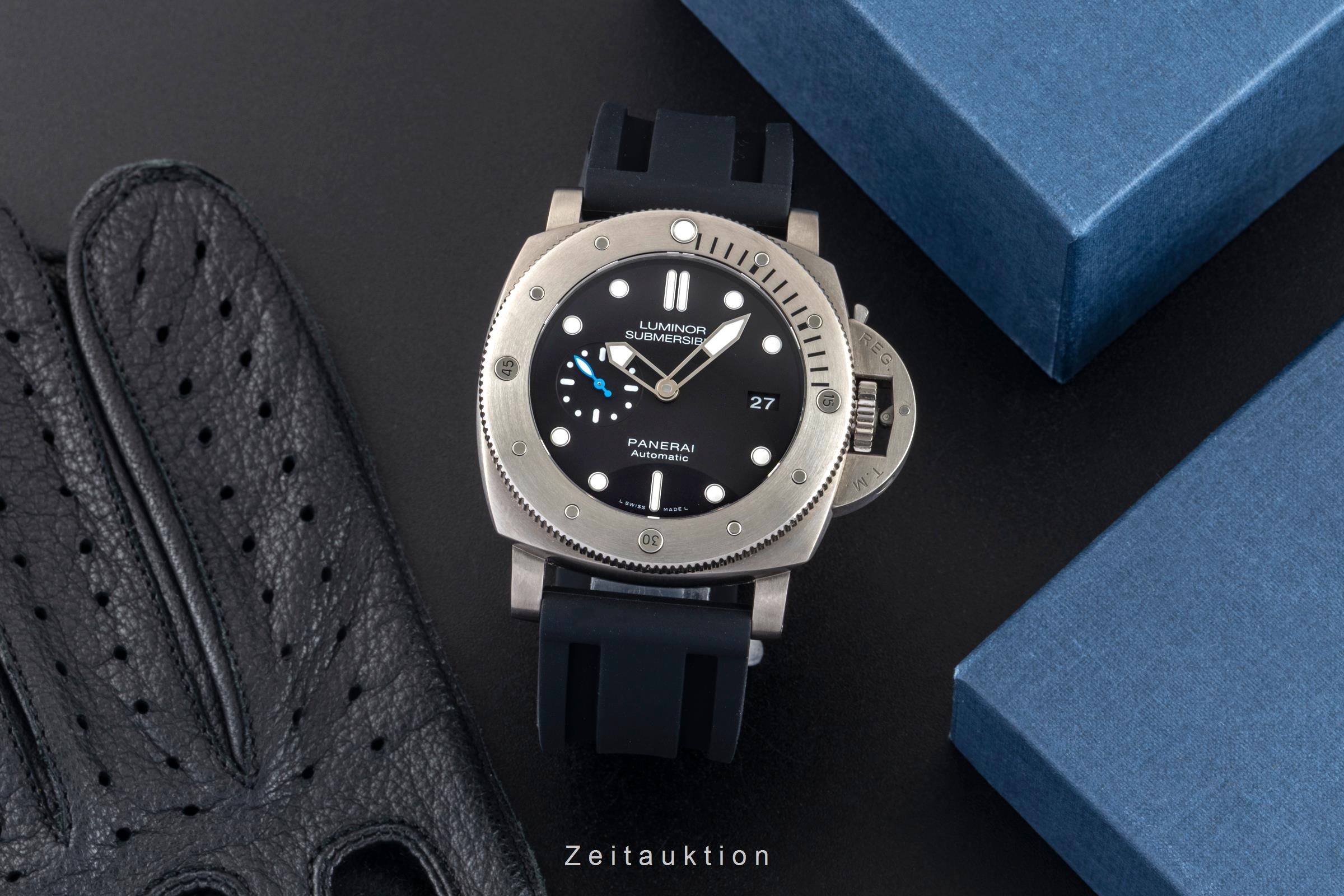 Panerai Submersible titane  automatique montre pour hommes PAM01305  [2603001]
