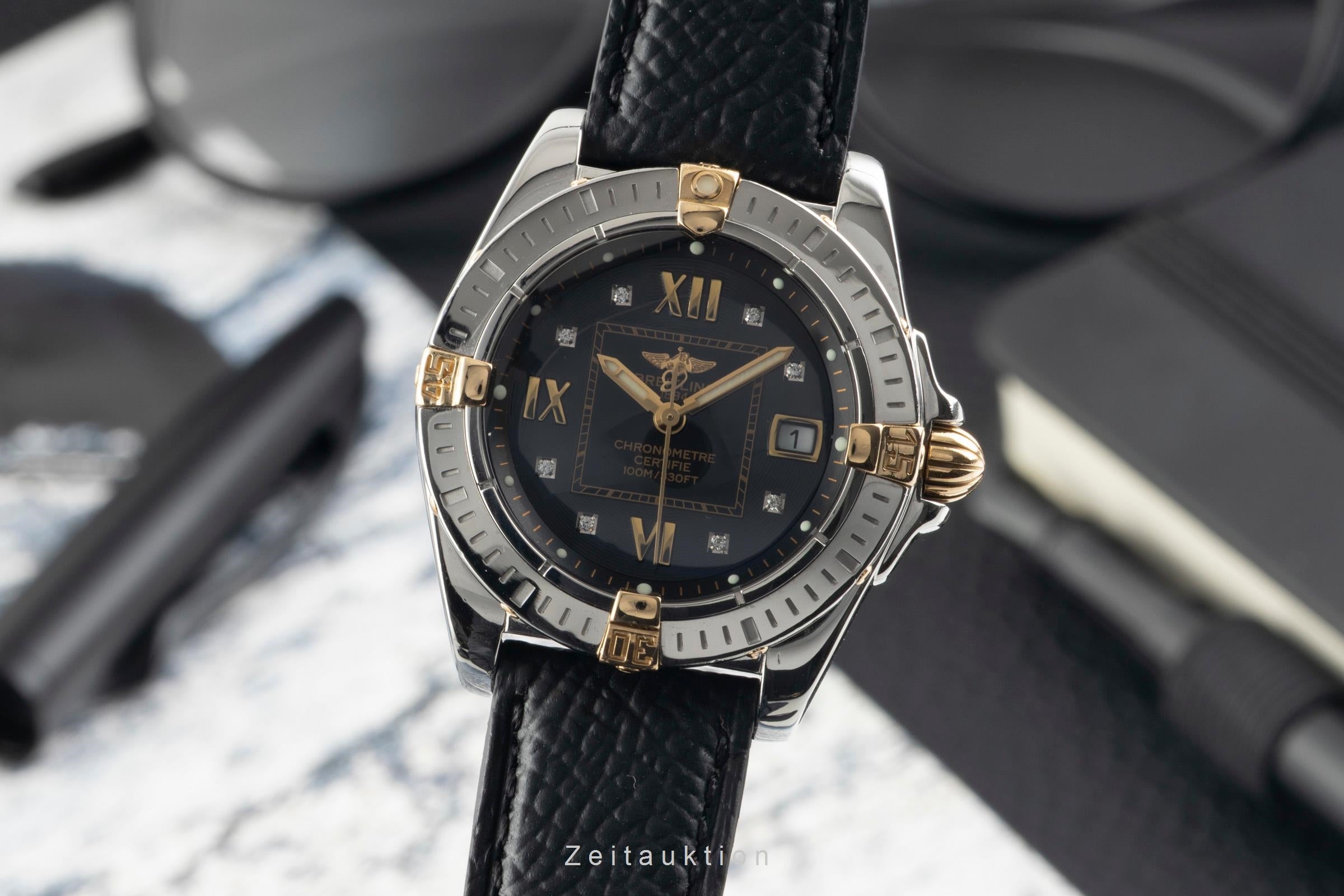 Breitling Cockpit steel / gold quartz women's watch B71356  [2603006]