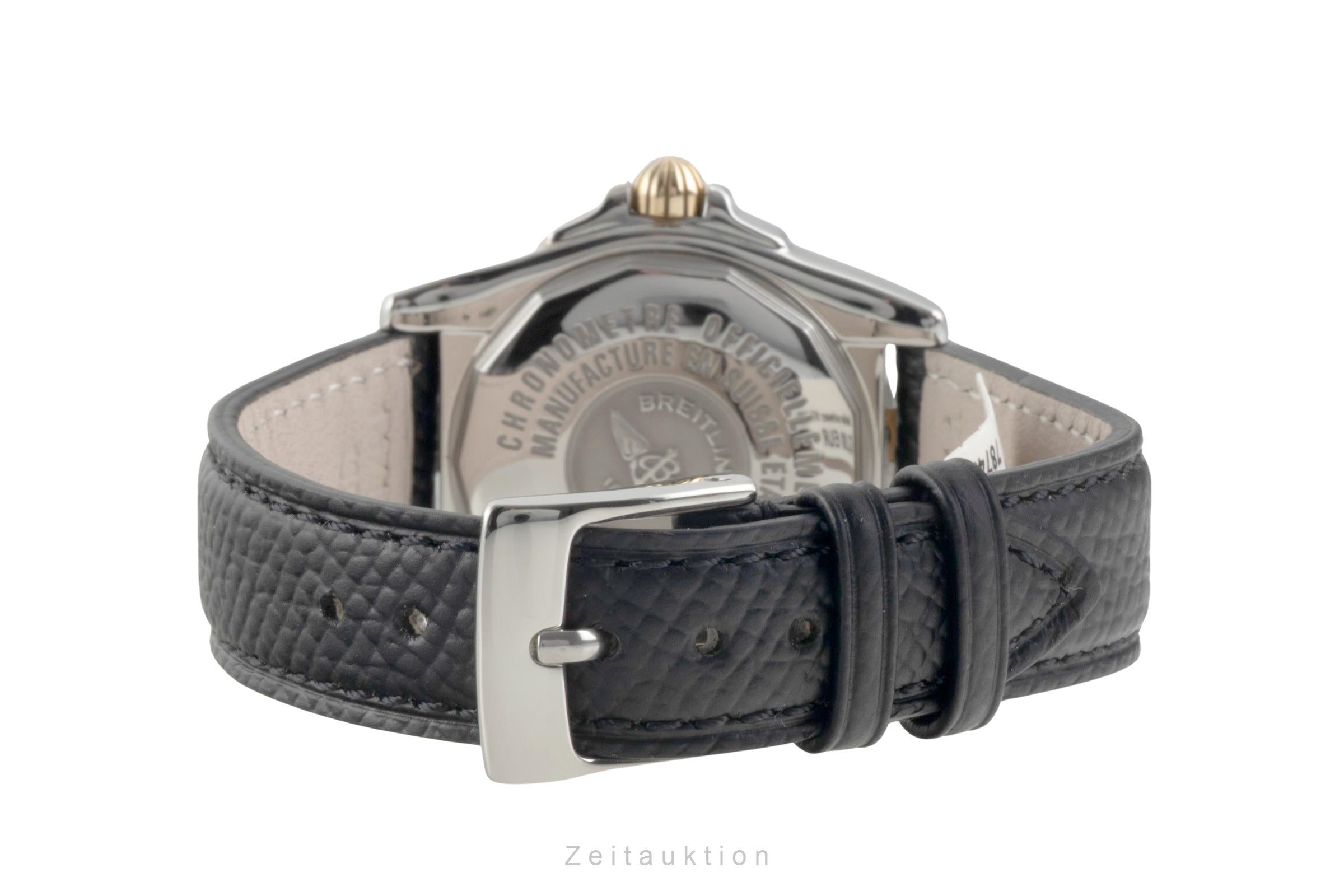 Breitling Galactic Cockpit Lady 32 Stahl / Gold Quarz Black Dial Ref. B71356  [2603006]