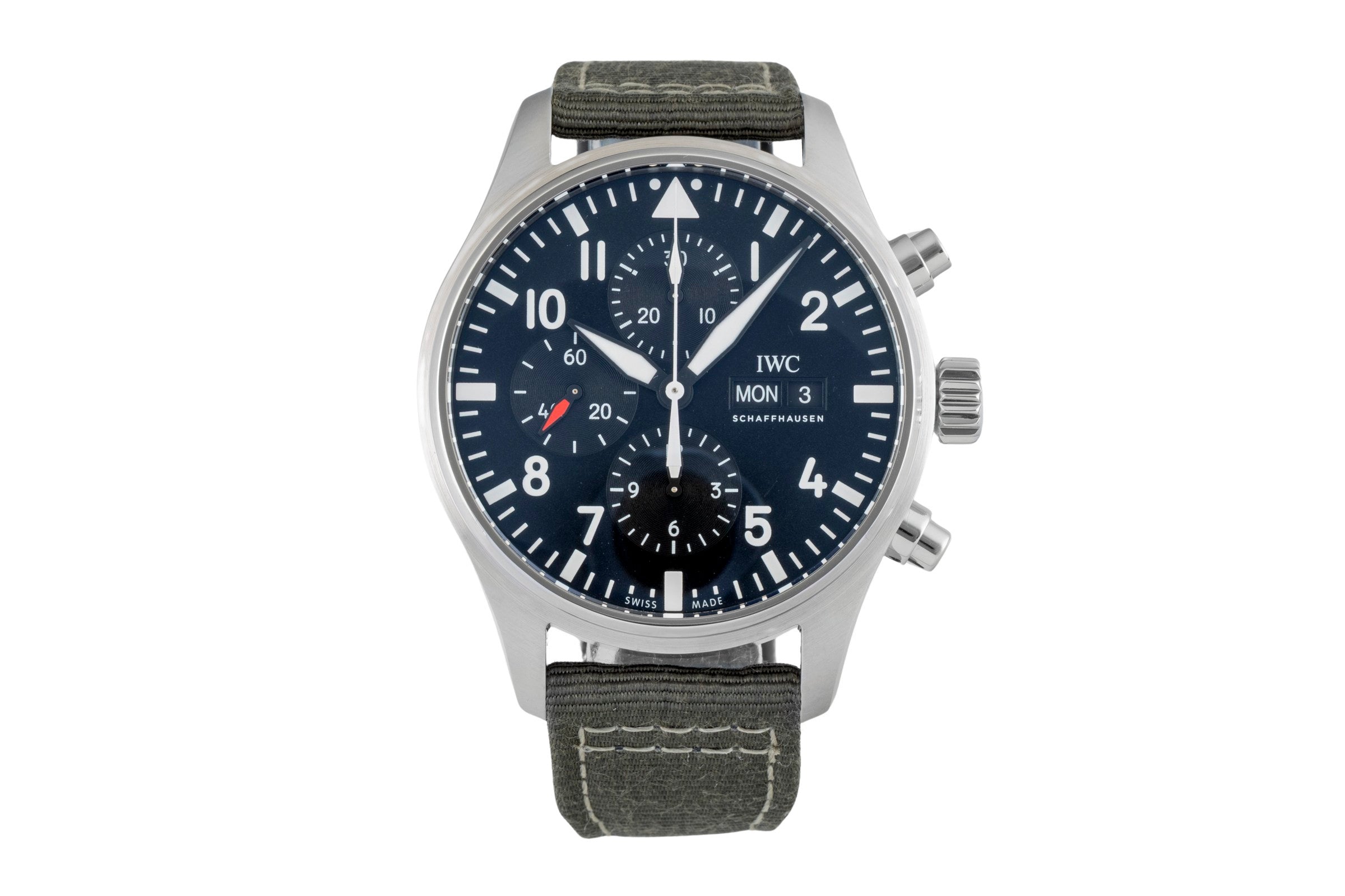 IWC Fliegerchronograph chronograph steel automatic men's watch IW377709  [2603007]