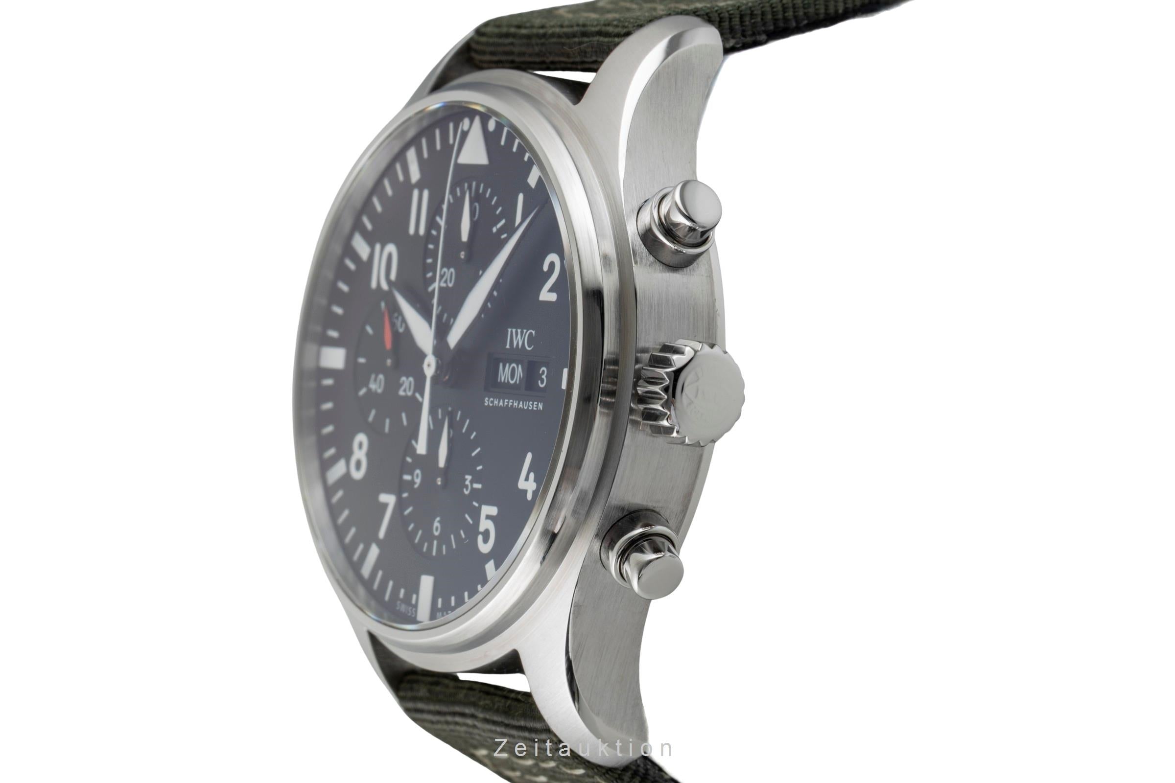 IWC Fliegerchronograph chronograph steel automatic men's watch IW377709  [2603007]