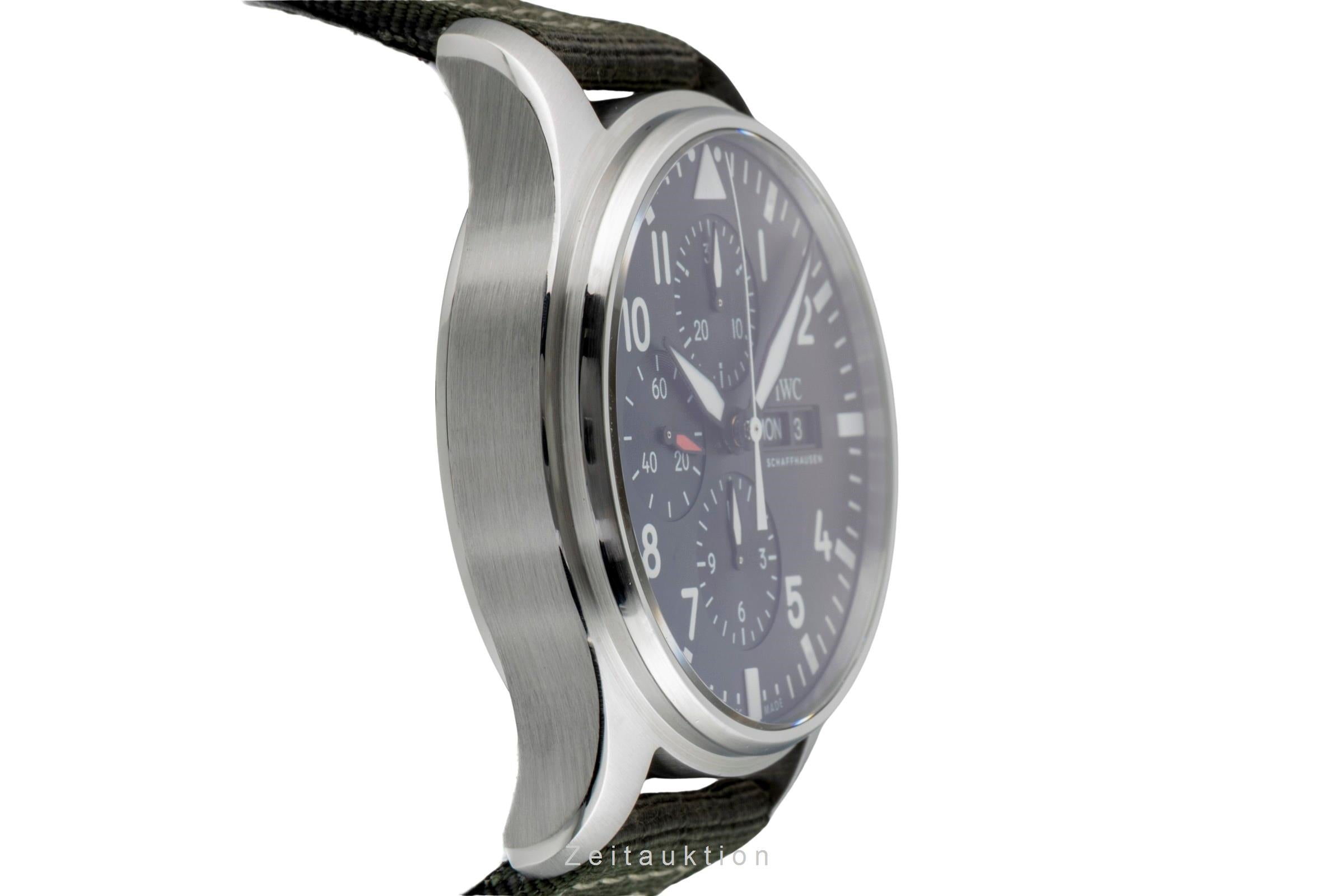 IWC Fliegerchronograph chronograph steel automatic men's watch IW377709  [2603007]