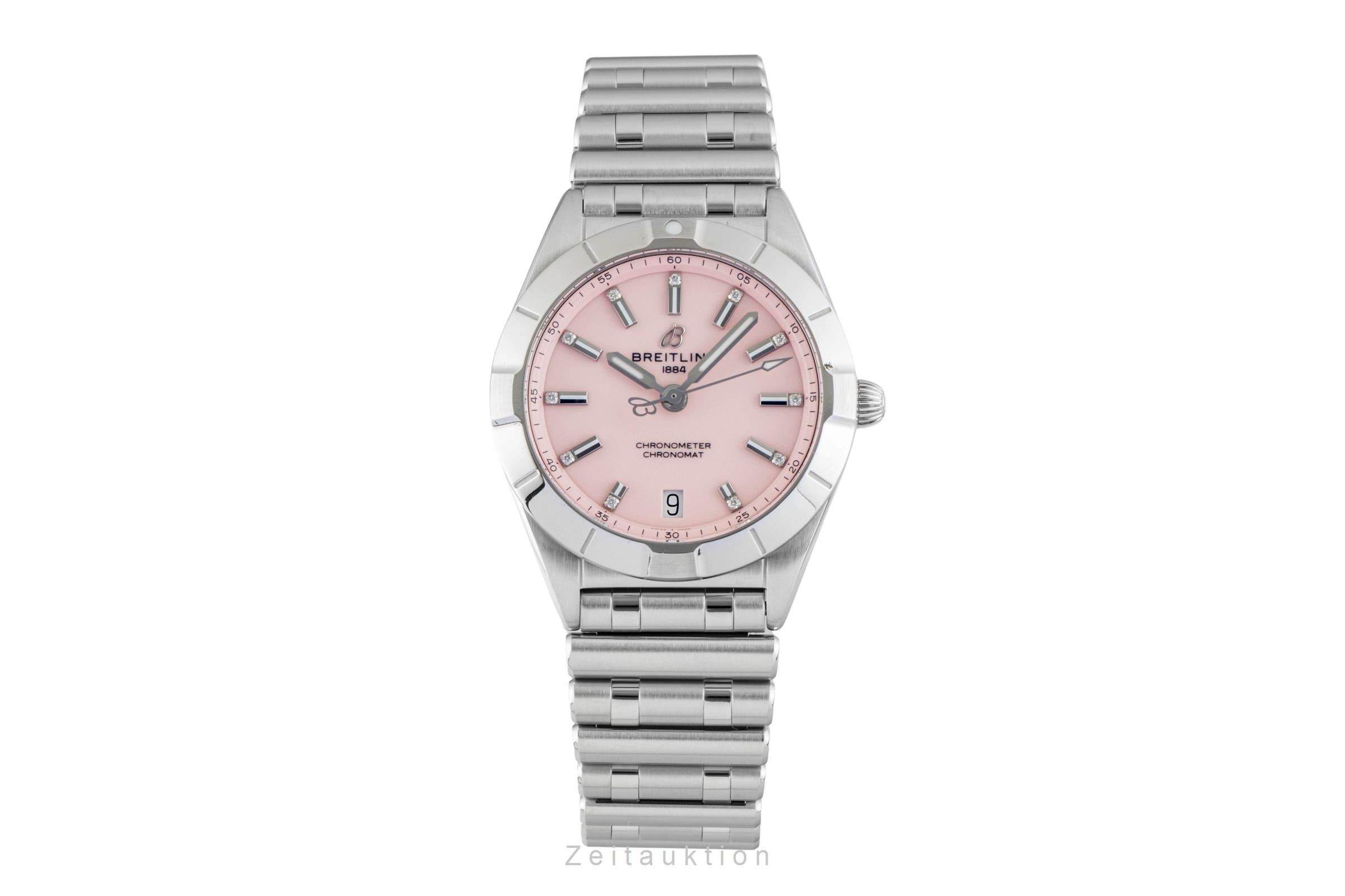 Breitling Chronomat Chronometer Lady 32mm Stahl Ref. A77310101K1A1 B&P  [2603010]