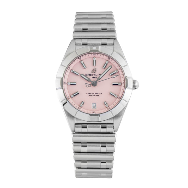 Breitling Chronomat Chronometer Lady 32mm Stahl Ref. A77310101K1A1 B&P  [2603010]
