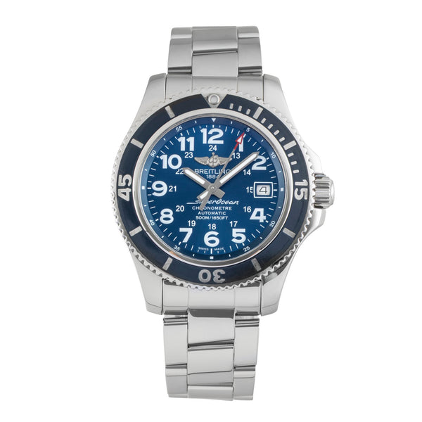 Breitling Superocean steel automatic men's watch A17365D1/C915  [2603011]