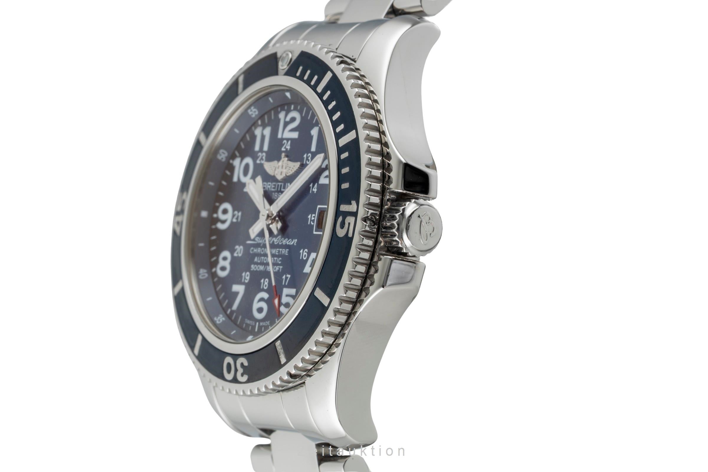 Breitling Superocean steel automatic men's watch A17365D1/C915  [2603011]