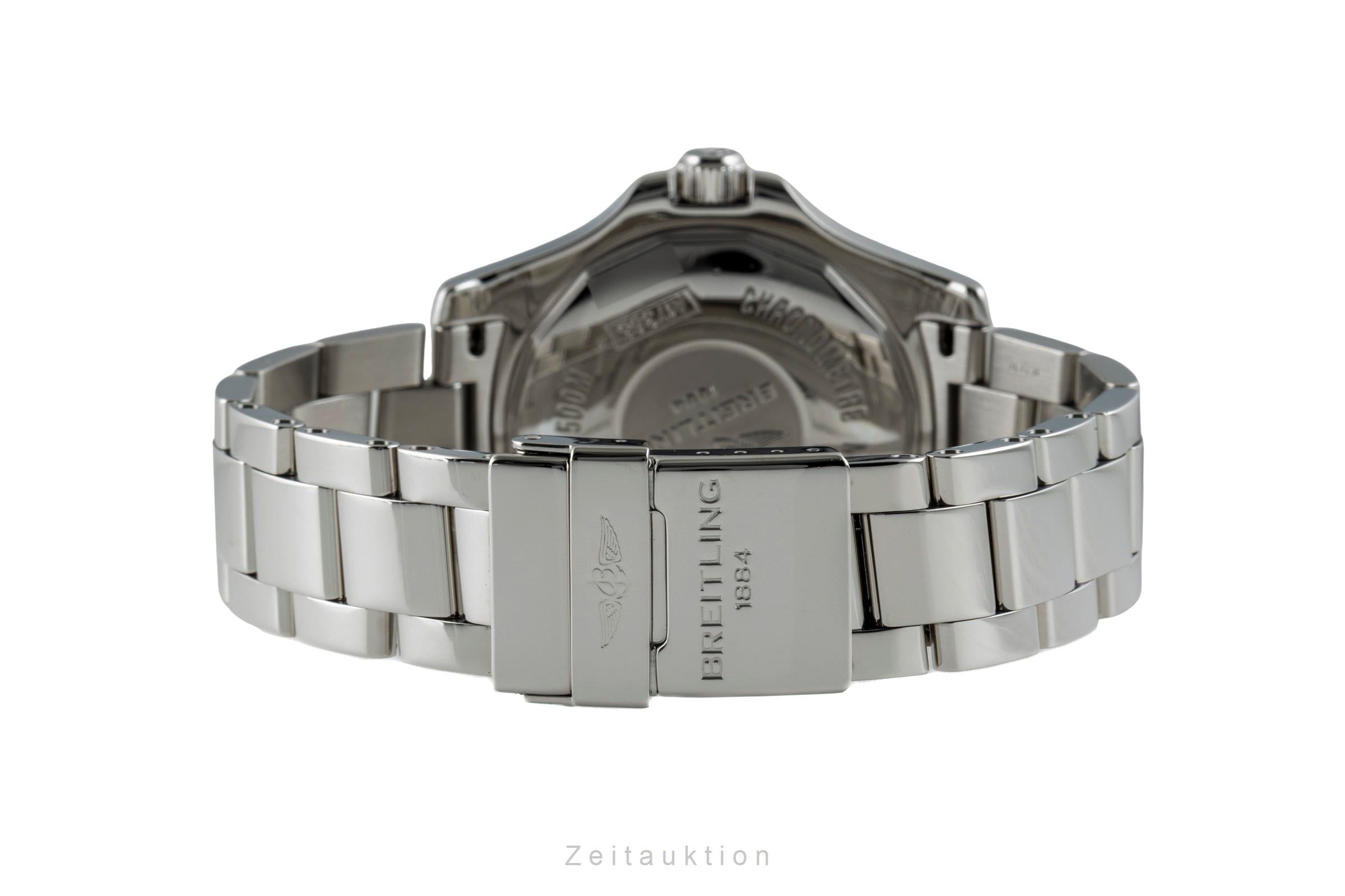 Breitling Superocean steel automatic men's watch A17365D1/C915  [2603011]