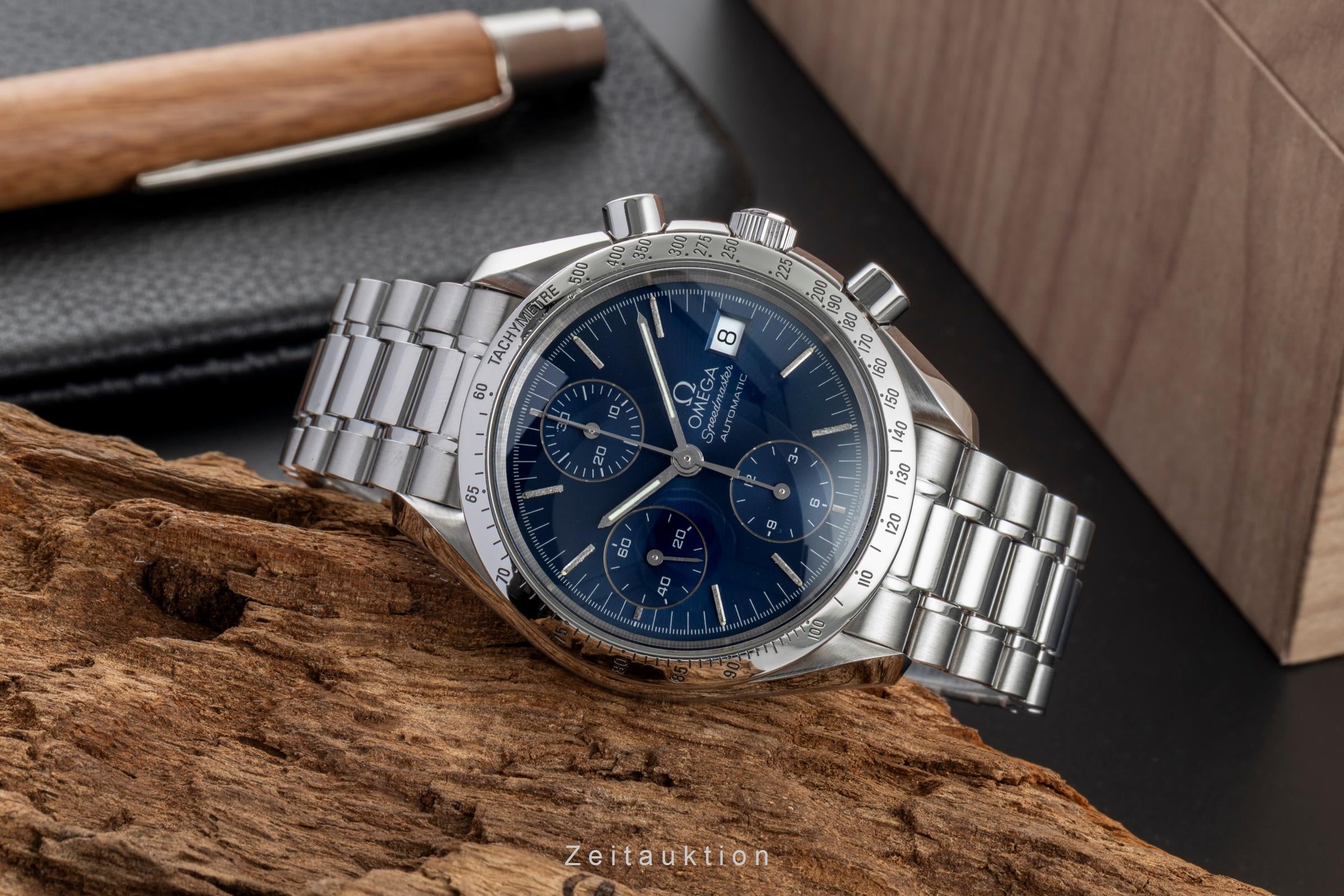 Omega Speedmaster Date chronograph steel automatic men's watch 3511.80.00  [2603012]