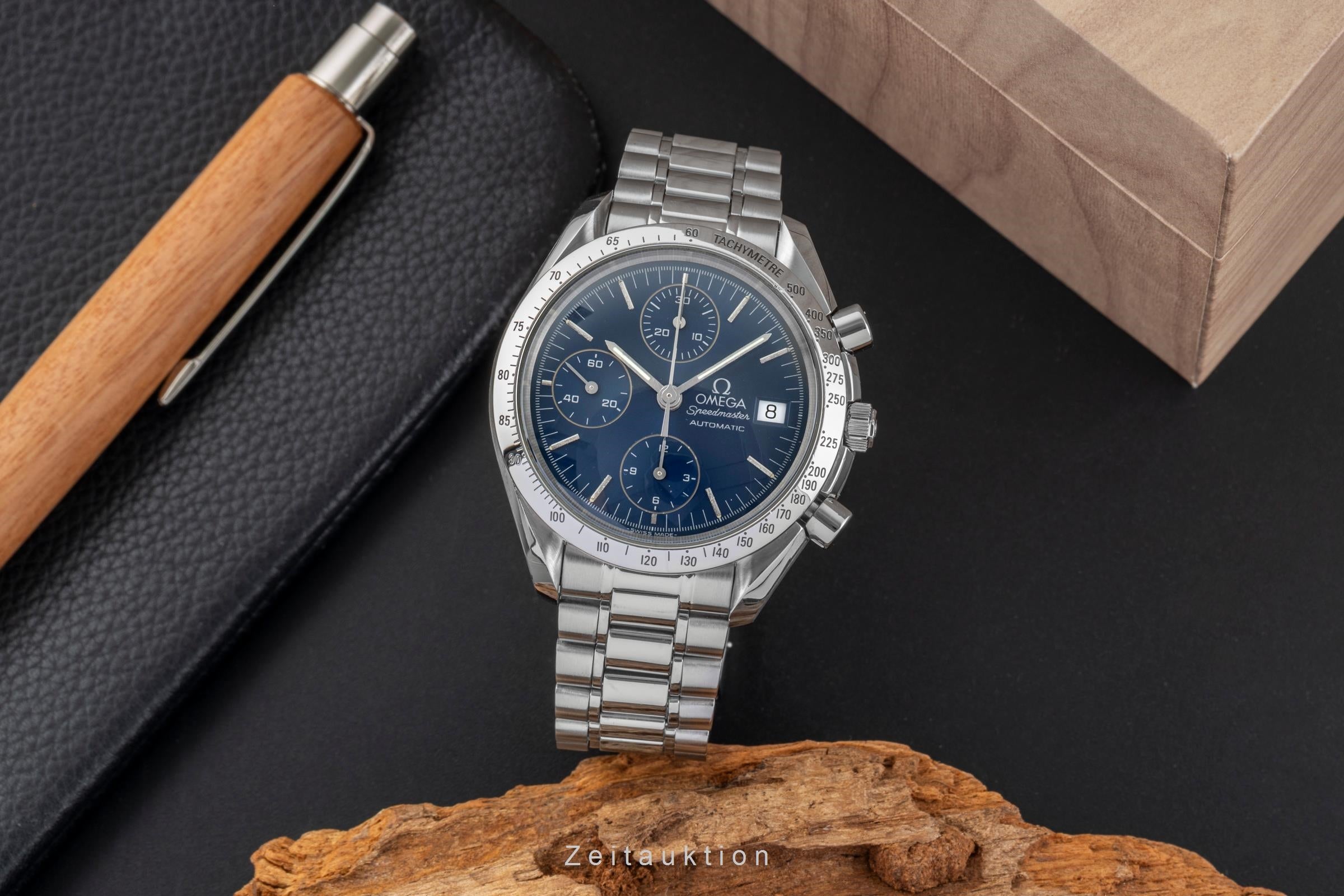 Omega Speedmaster Date chronograph steel automatic men's watch 3511.80.00  [2603012]