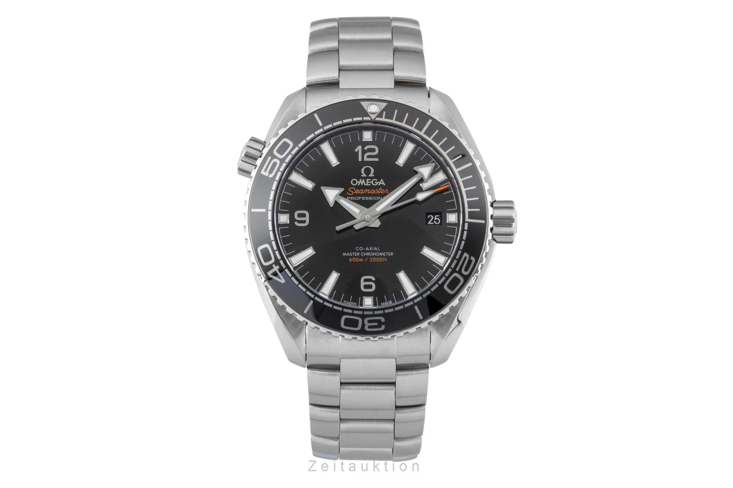 Omega Seamaster Planet Ocean Edelstahl Automatik 215.30.44.21.01.001 B&P 2017 [2603013]