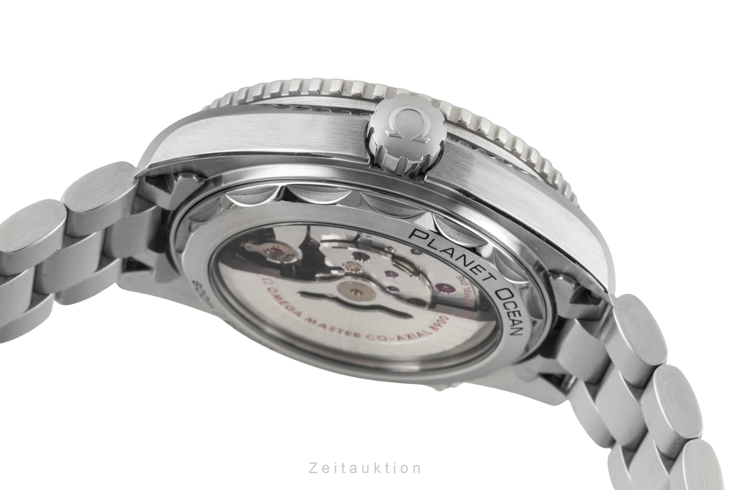 Omega Seamaster Planet Ocean Edelstahl Automatik 215.30.44.21.01.001 B&P 2017 [2603013]