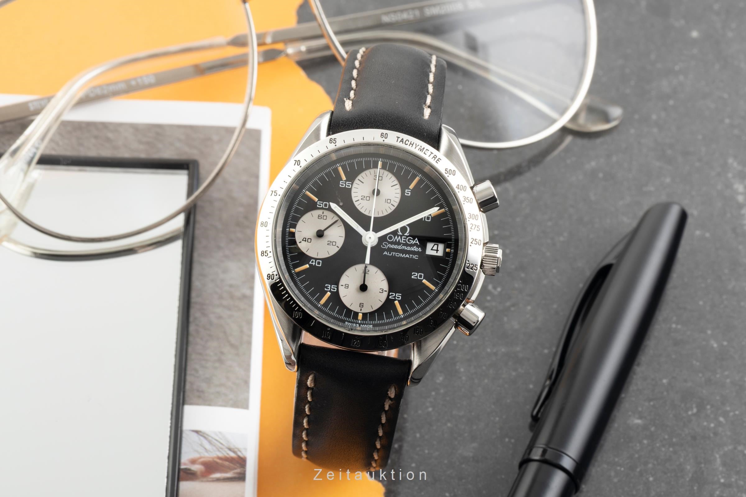 Omega Speedmaster Date chronograph steel automatic men's watch 3511.50.00  [2603016]