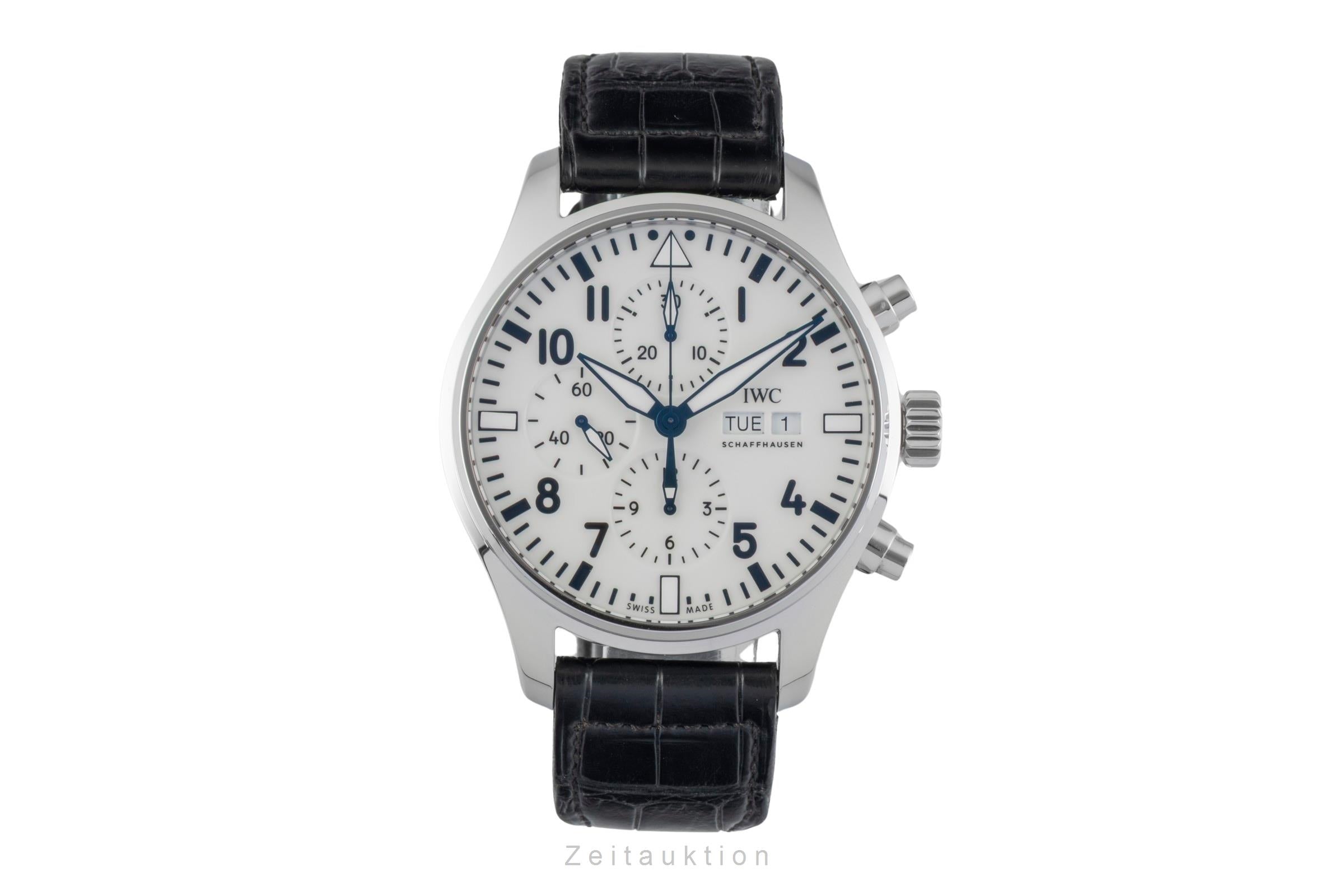 IWC Fliegerchronograph Edition 150 Years Stahl Automatik Ref. IW377725 B&P 2019 [2603017]