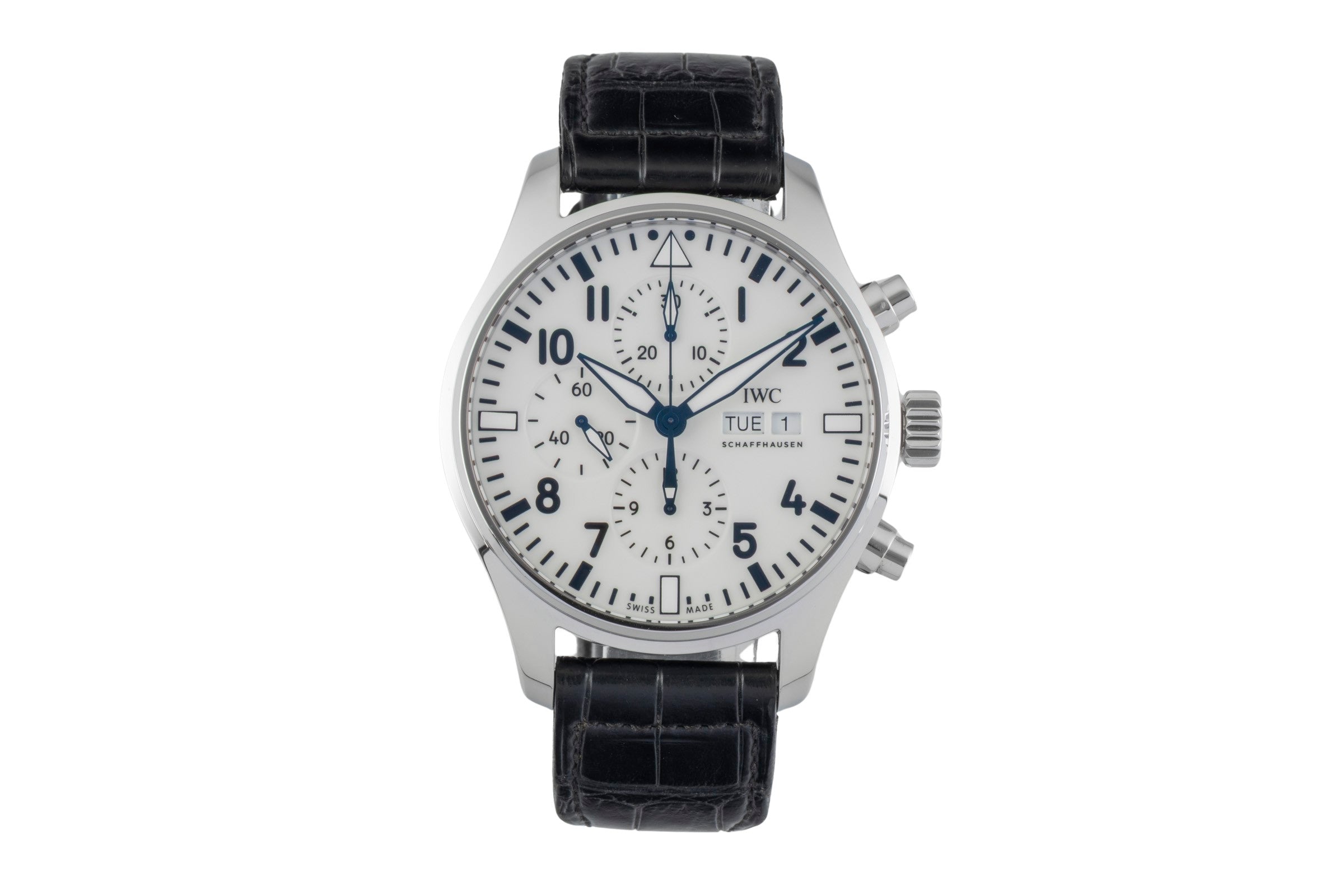 IWC Fliegerchronograph chronograph steel automatic men's watch IW377725 Limited  [2603017]