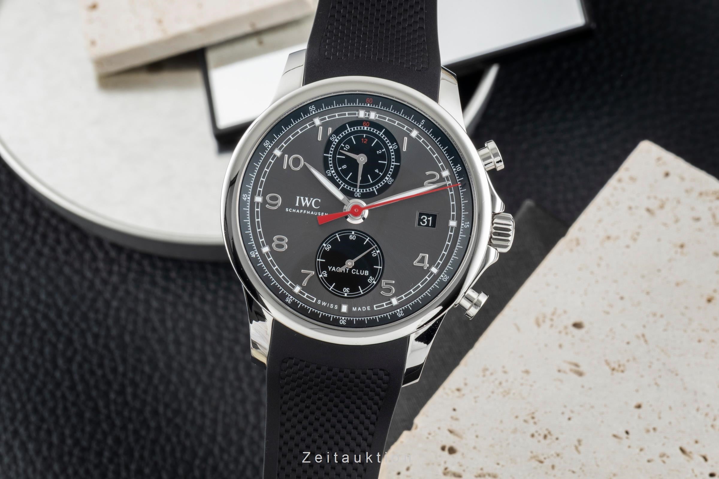IWC Yachtclub chronograph steel automatic men's watch IW390503  [2603018]