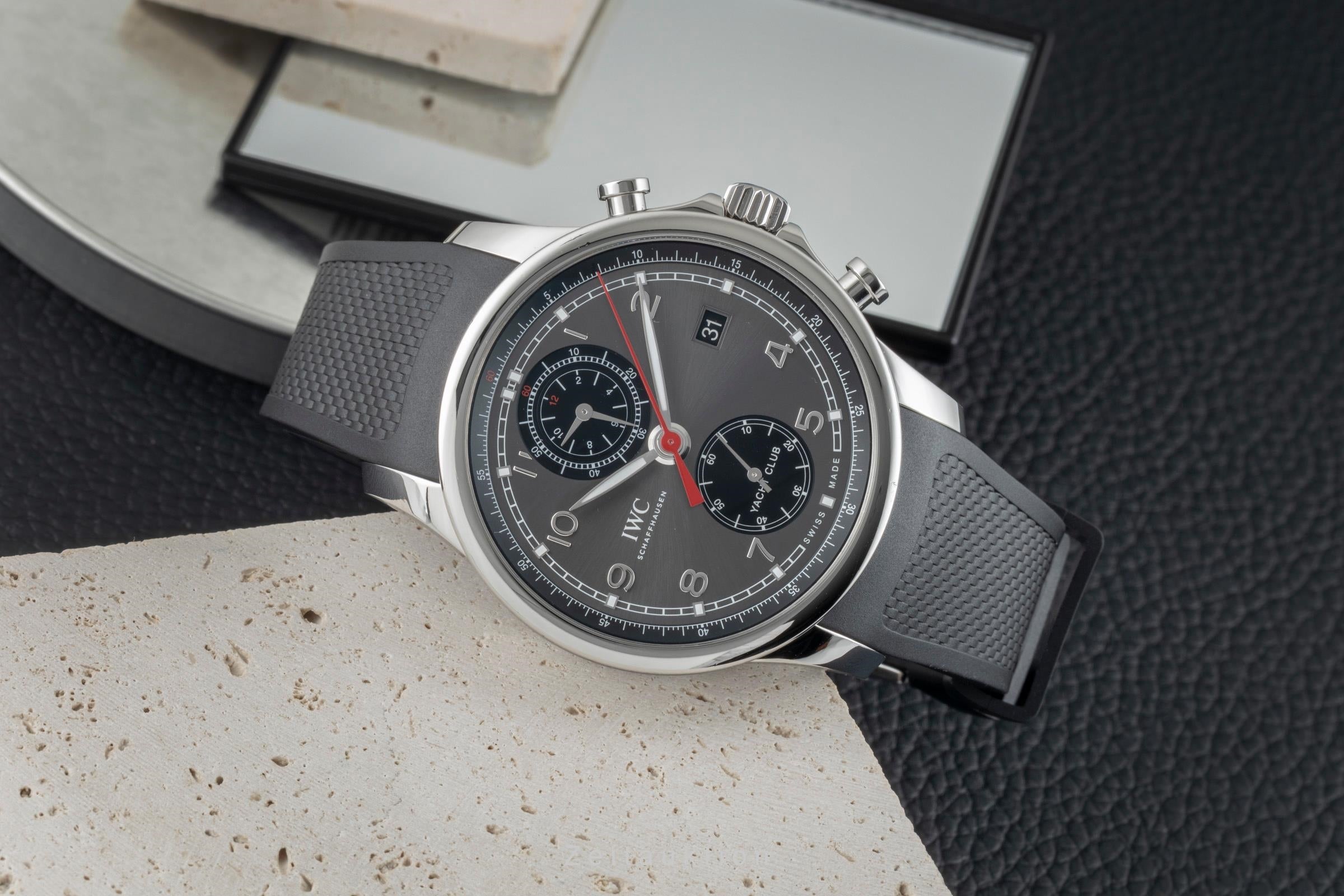 IWC Yachtclub chronograph steel automatic men's watch IW390503  [2603018]
